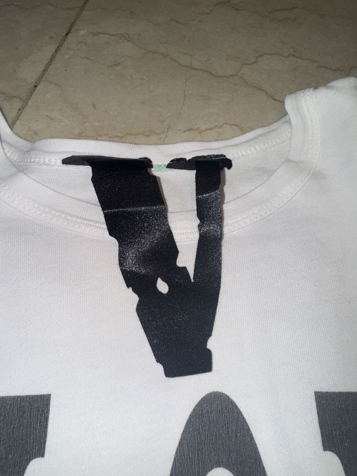 Palm Angels × Vlone Vlone X Palm Angels White and red Tee Size US S / EU 44-46 / 1 - 3 Thumbnail