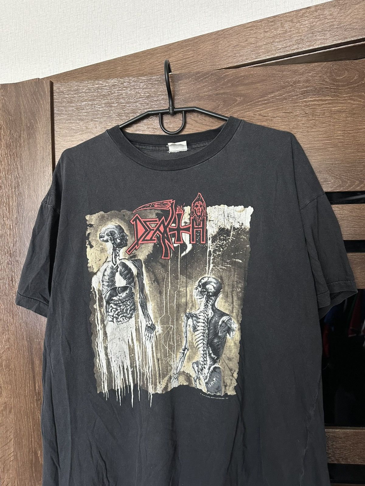 Band Tees 1991 Death Human Vintage Band Rock T-Shirt Tee Size US L / EU 52-54 / 3 - 4 Thumbnail