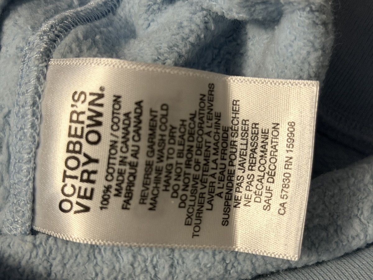 Drake OVO OG Chenille Bubble Owl Hoodie Light Blue Size US XXL / EU 58 / 5 - 6 Thumbnail