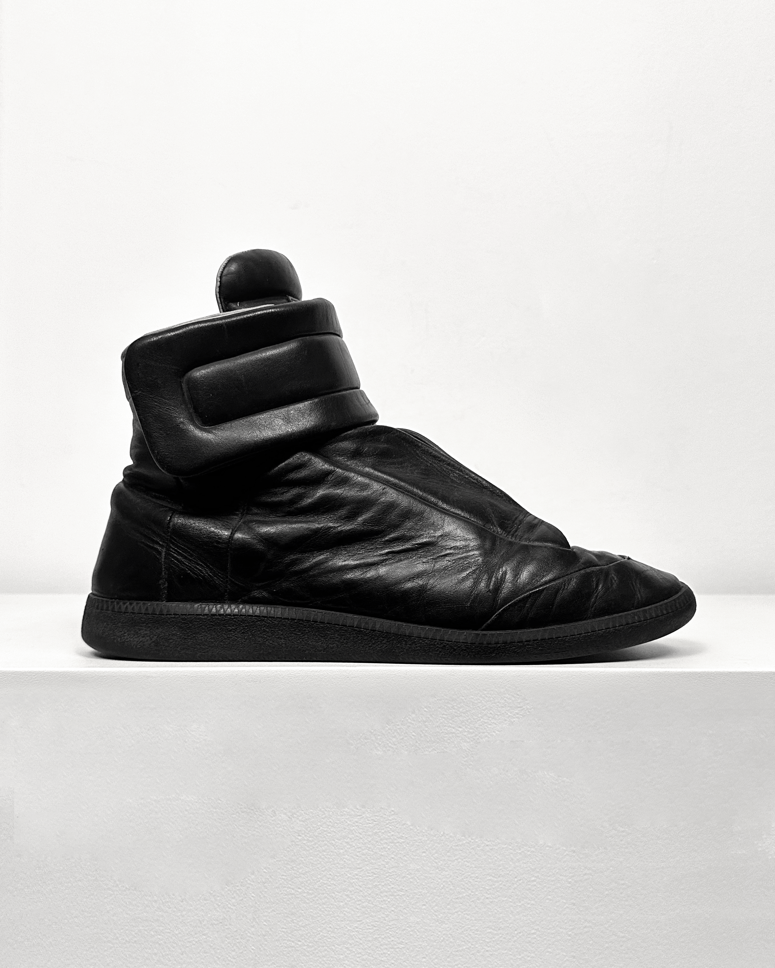 Maison Margiela Maison Margiela Future High Black Sneakers Size US 12 / EU 45 - 3 Thumbnail