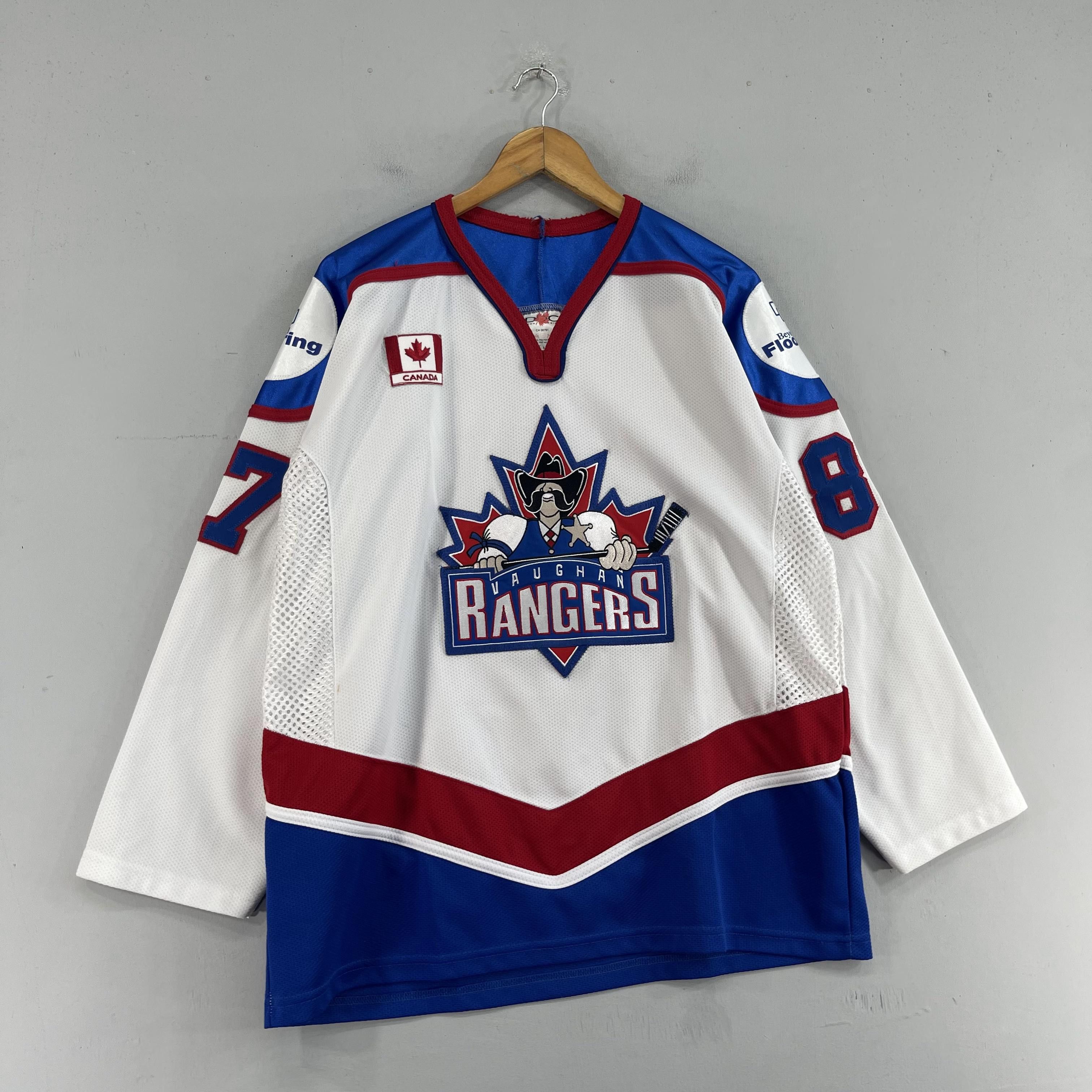 Sports Specialties × Vintage Vintage Ccm Vaughan Rangers Embroidery Hockey Jersey M Size US M / EU 48-50 / 2 - 3 Thumbnail