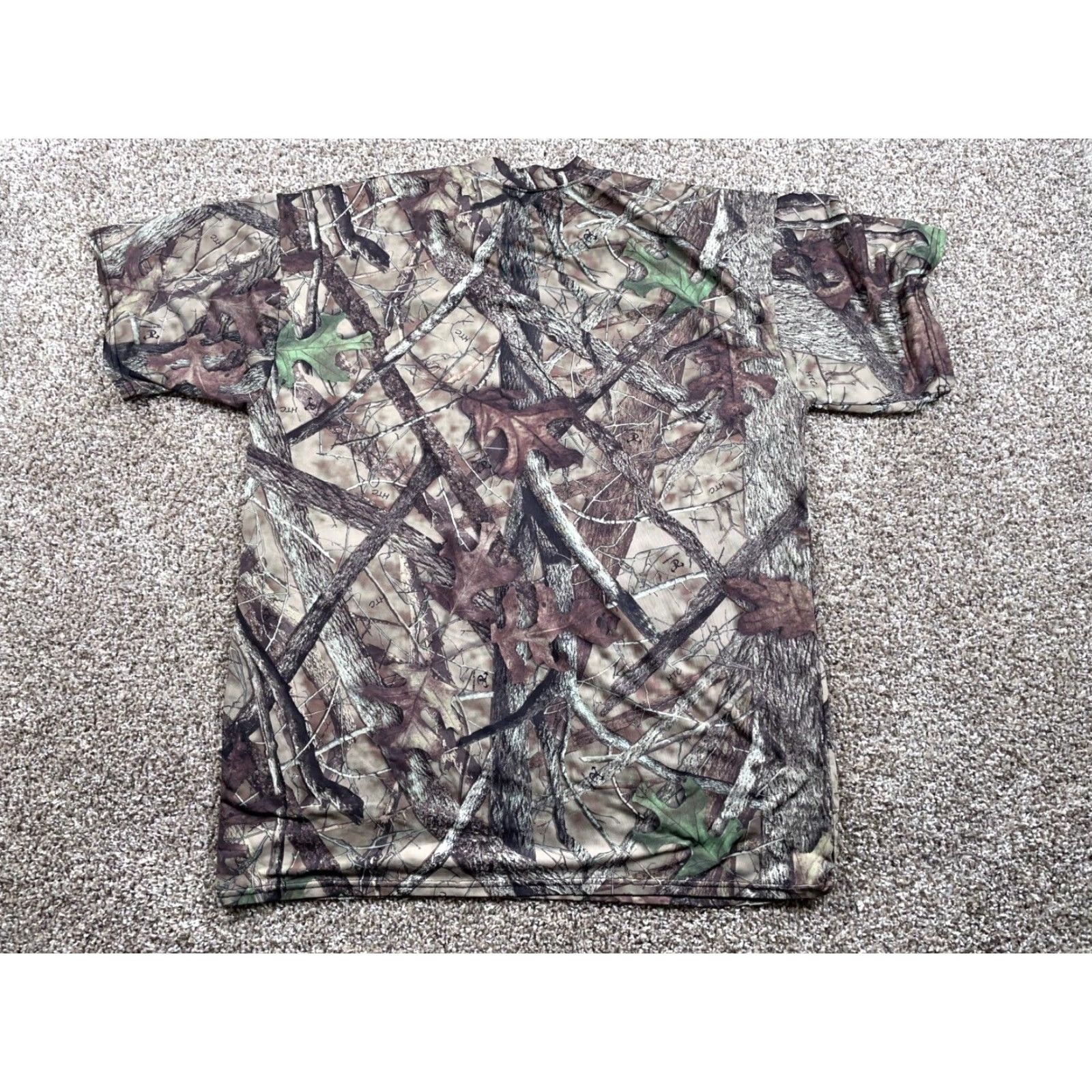 Vintage VTG 80s True Timber Camouflage T-Shirt Adult XL Green Polyester Spandex Camouflage Pattern Men Crew Neck Short Sleeve Vintage Size US XL / EU 56 / 4 - 3 Thumbnail