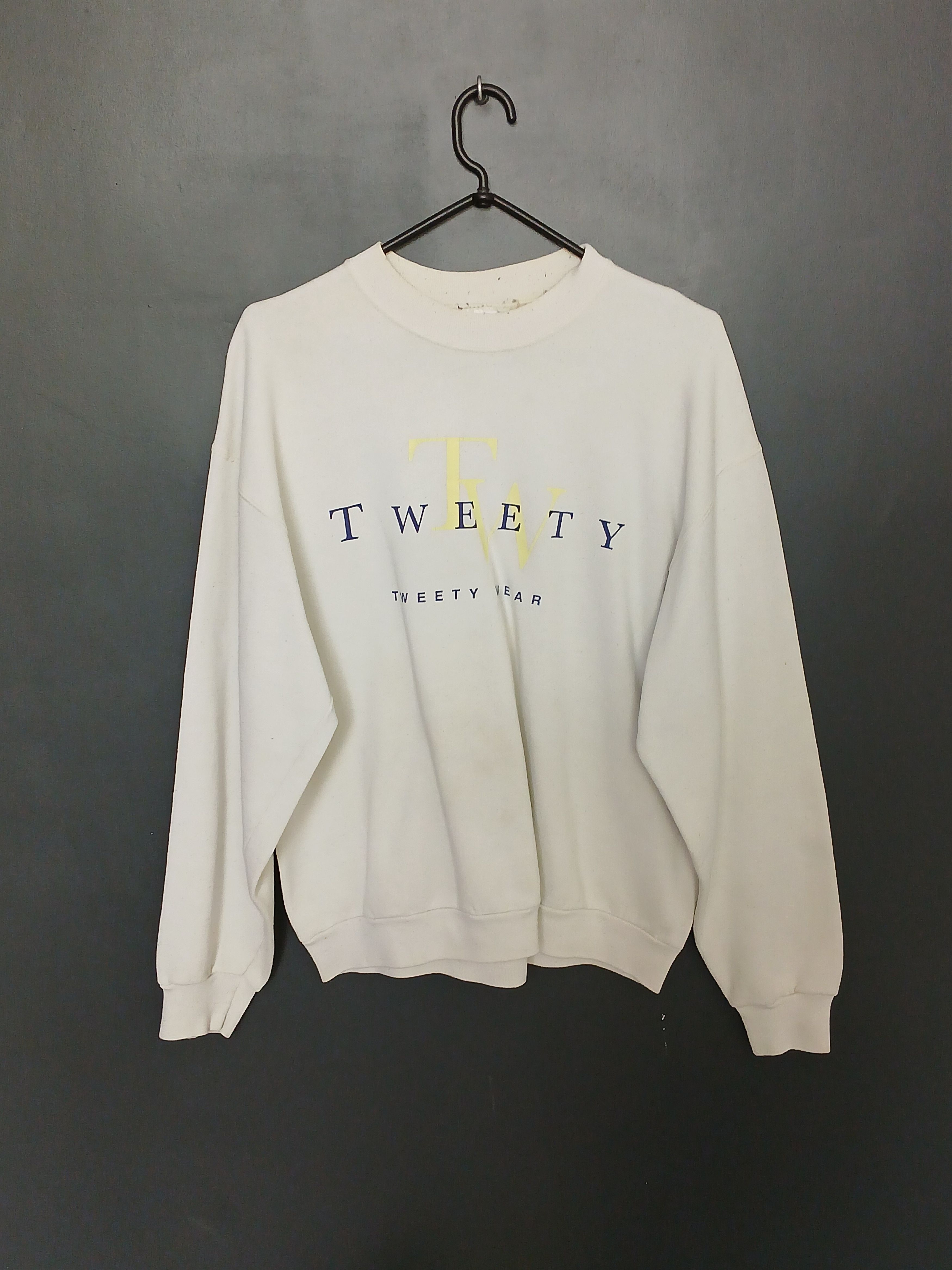 Cartoon Network × Vintage Vintage 1996 Looney Tunes Tweety Sweatshirt Size US L / EU 52-54 / 3 - 2 Thumbnail
