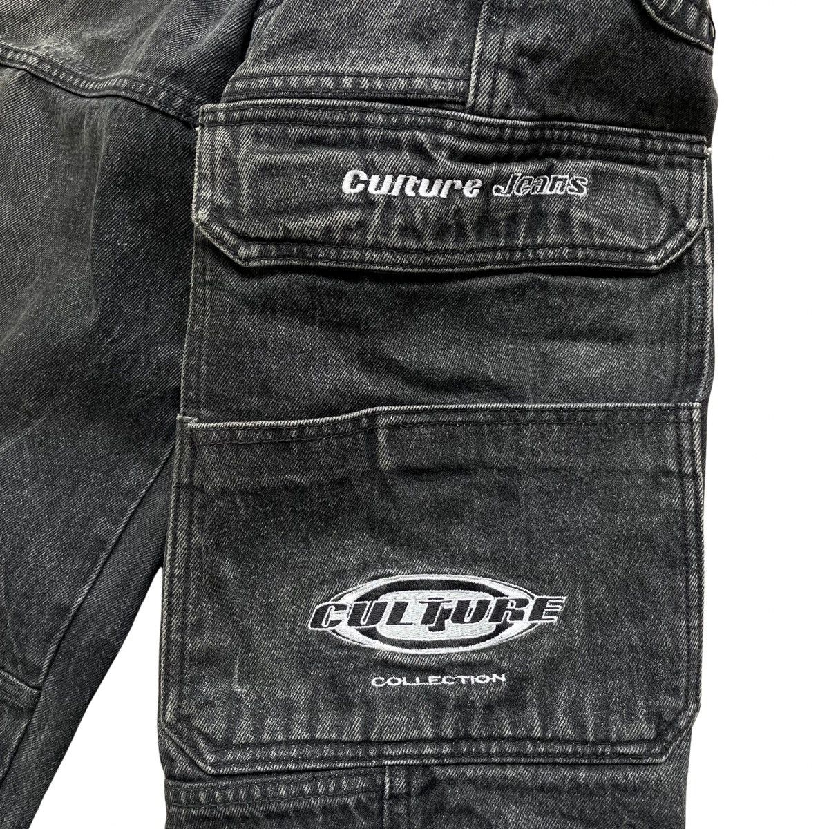 Designer × Vintage Vintage 90s Culture Cargo Jeans Baggy Size 38x32 Size US 38 / EU 54 - 5 Thumbnail