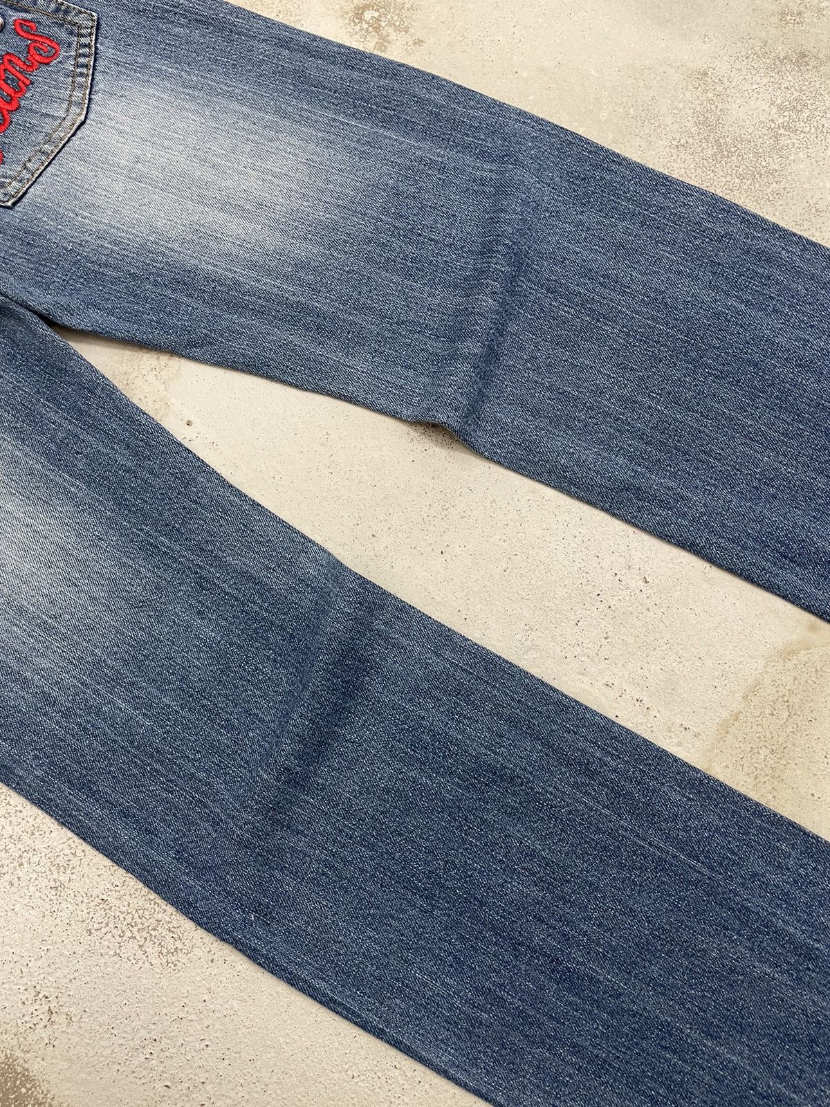 Hysteric Glamour Blue Moon Blue Embroidery Signature Design Surf Y2K Style Size US 28 / EU 44 - 11 Thumbnail