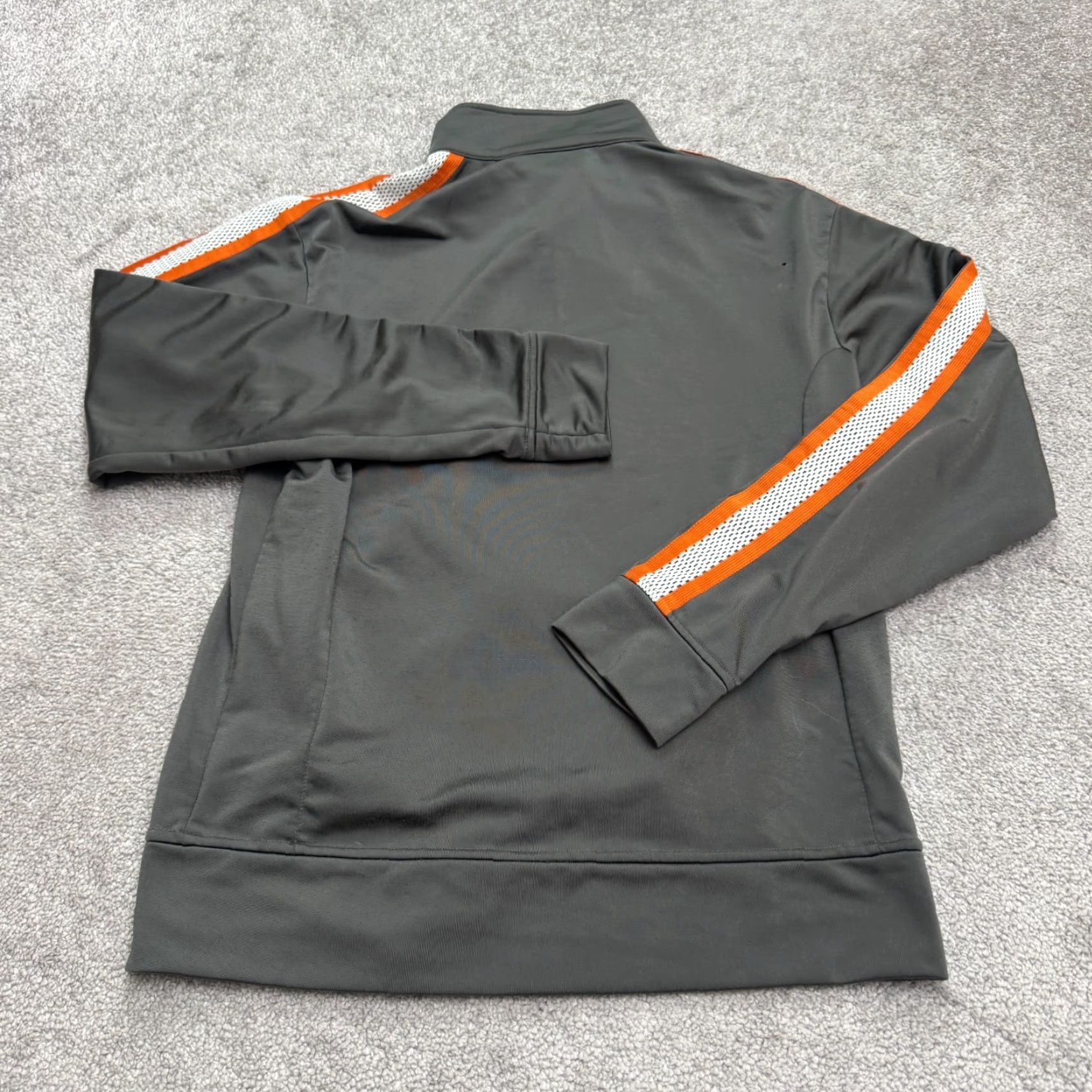 Fox Racing Fox Track Jacket Mens M Gray Orange Trim Full Zip Pockets Activewear Athleisure Sports Jackets Mens Size US M / EU 48-50 / 2 - 2 Thumbnail