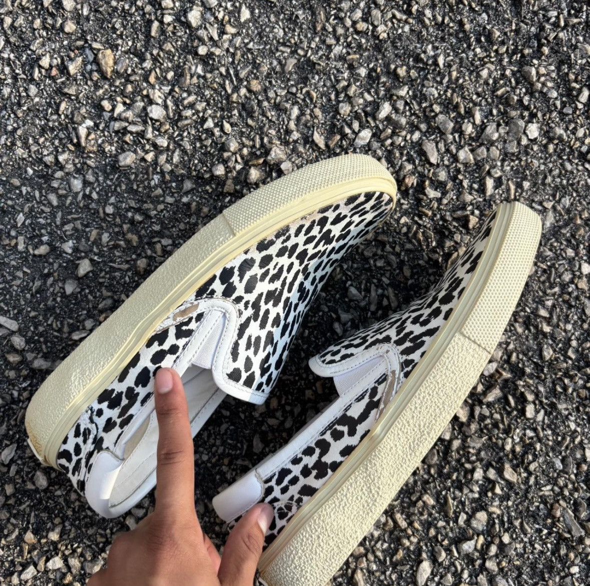Saint Laurent Paris Saint Laurent Paris babycat leopard Size US 5 / EU 37 - 2 Thumbnail