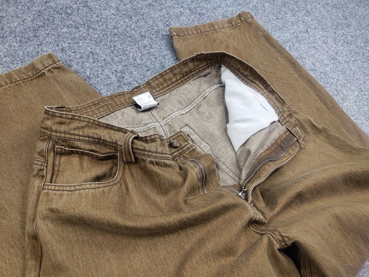 Japanese Brand × MUSINSA × Vintage Brownbreath Japan Design musinsa Beslow Denim Baggy Jeans Size US 32 / EU 48 - 10 Thumbnail