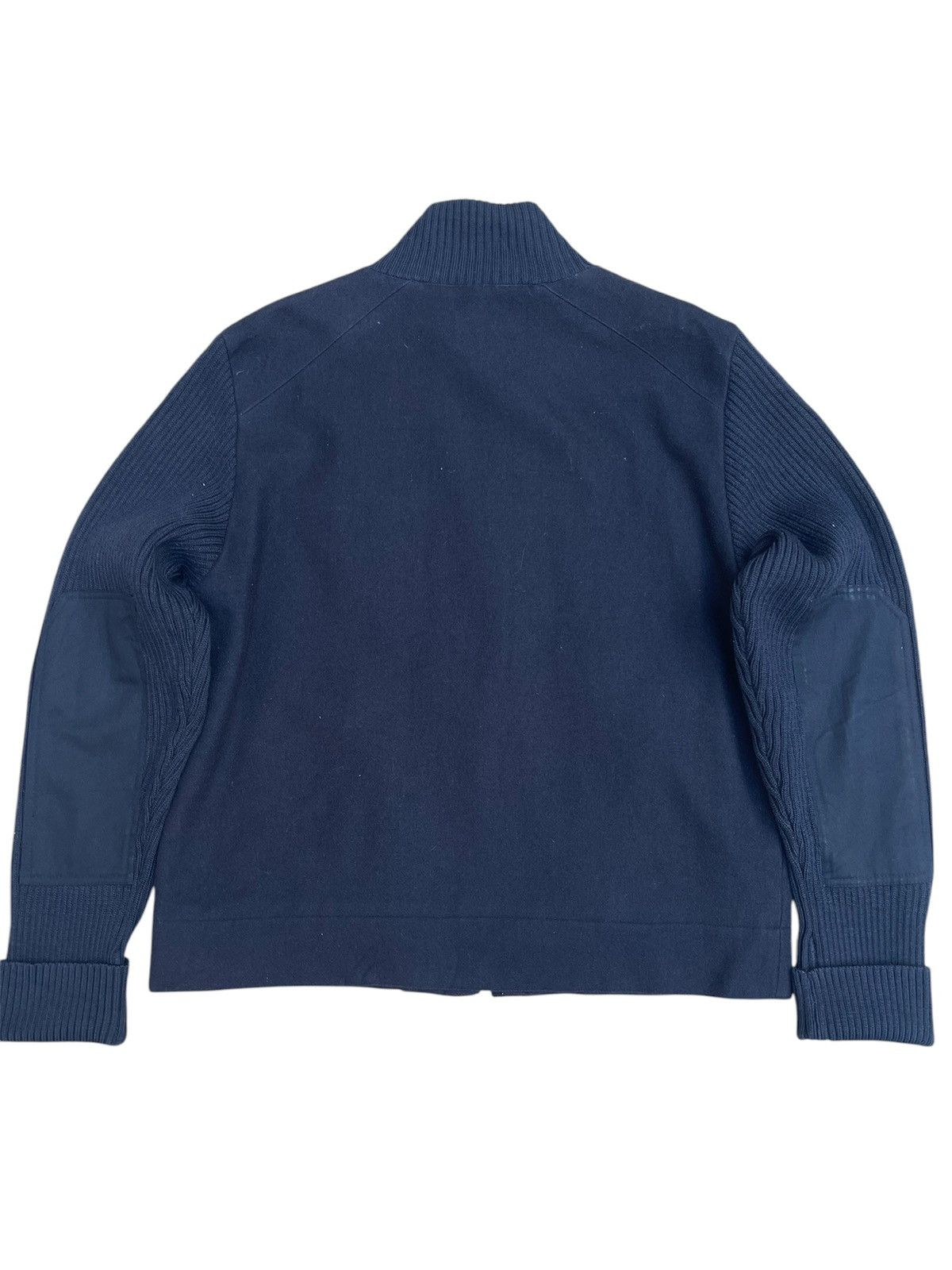 Gap Vintage GAP Wool Bomber Jacket - Rib Knit Arms Size US L / EU 52-54 / 3 - 3 Thumbnail