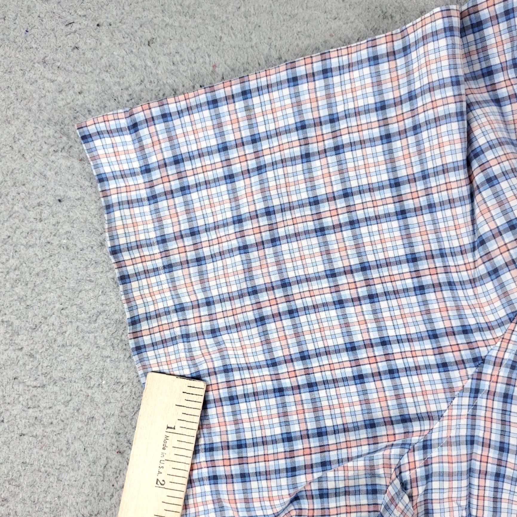 Nautica Nautica Blue Plaid Button-Up Shirt Mens XL Short Sleeve Casual Modern Size US XL / EU 56 / 4 - 6 Thumbnail