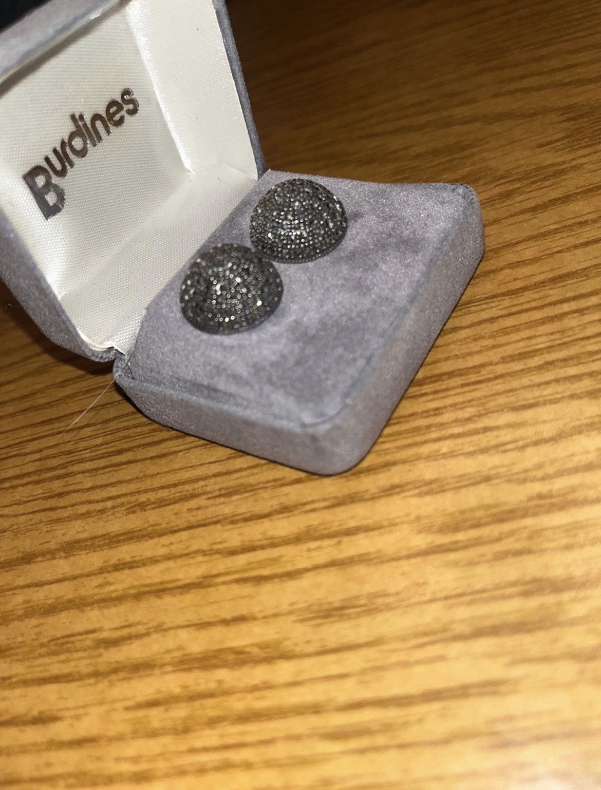 Vintage Women's Marcasite Half Ball Stud Earrings Size ONE SIZE - 3 Thumbnail