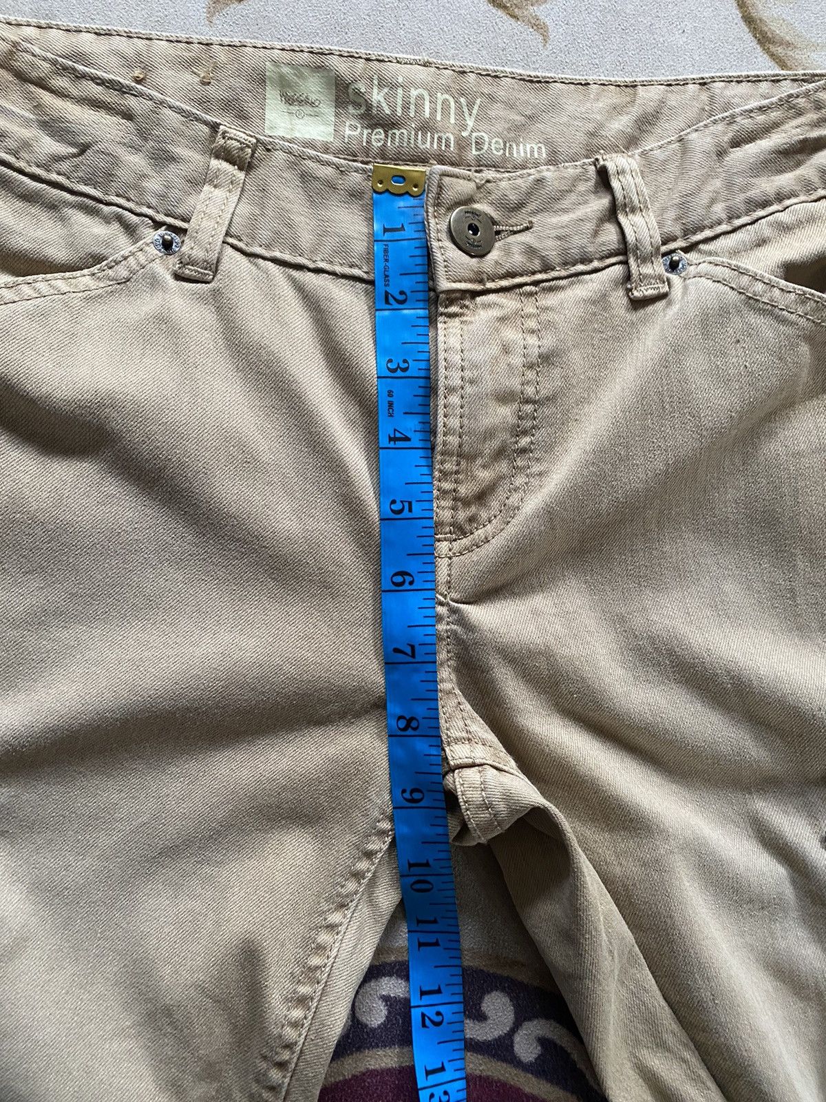Massimo Osti Japanese Brand Mossimo Skinny Premium Denim Size US 31 - 16 Thumbnail