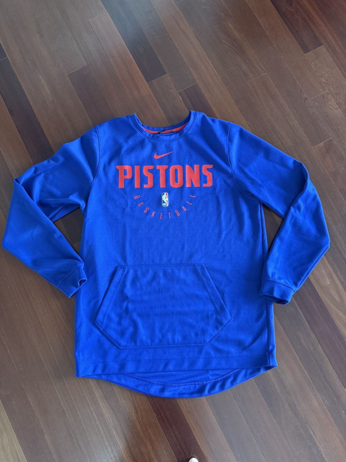 Nike Detroit Pistons Nike Crewneck Size US L / EU 52-54 / 3 - 1 Thumbnail