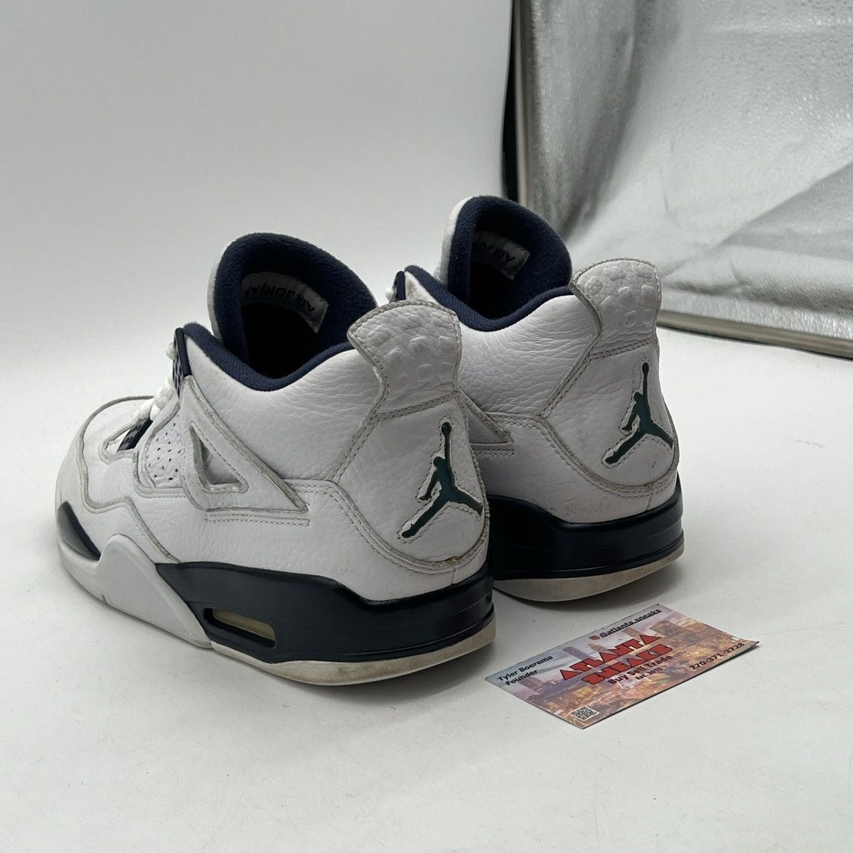 Jordan Brand Air Jordan 4 Columbia Size US 9 / EU 42 - 4 Thumbnail