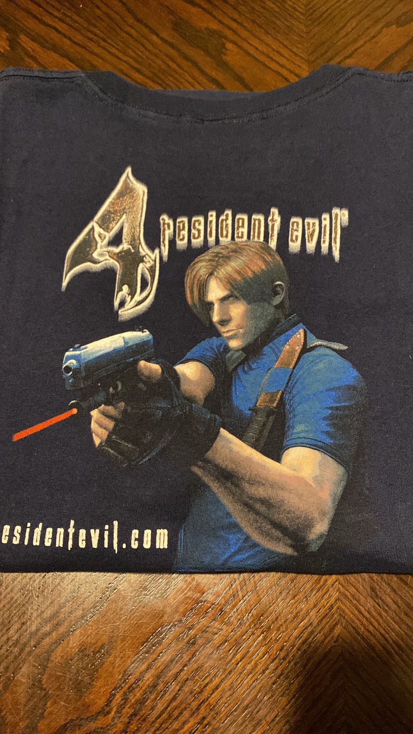 Pre-owned Streetwear Resident Evil 4 Capcom Promo In Navy Blue