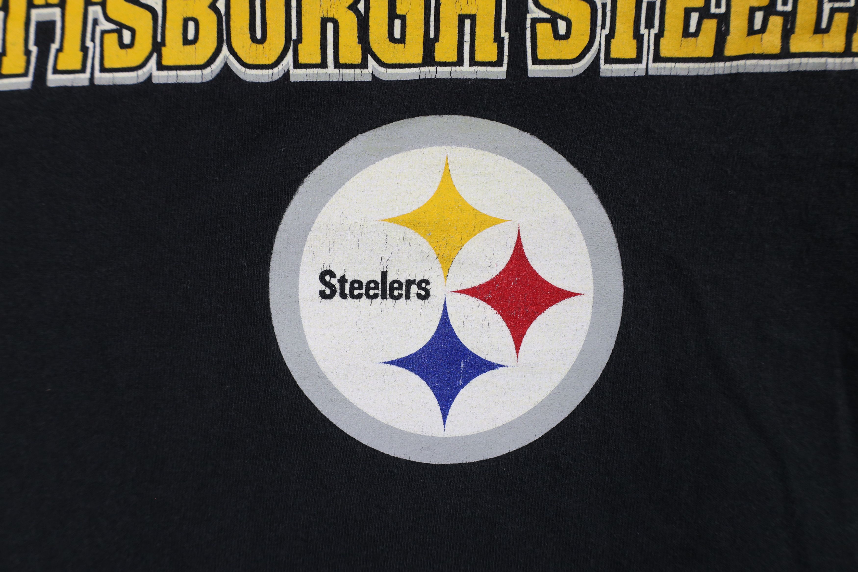 Vintage Vintage Y2K Steelers Football Long Sleeve T-Shirt Black Size US XXL / EU 58 / 5 - 5 Thumbnail