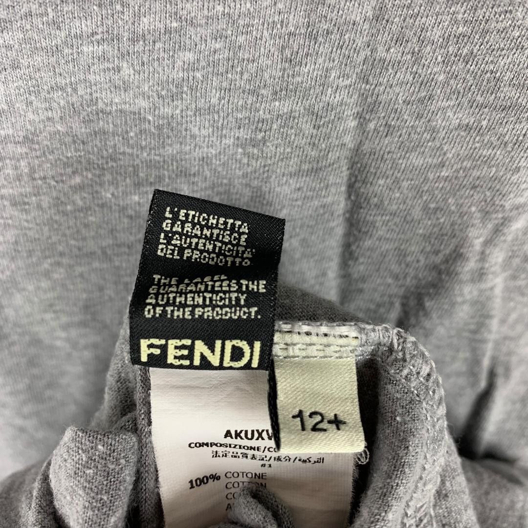 Fendi FENDI Roma big spellout designer tee Size US S / EU 44-46 / 1 - 10 Thumbnail