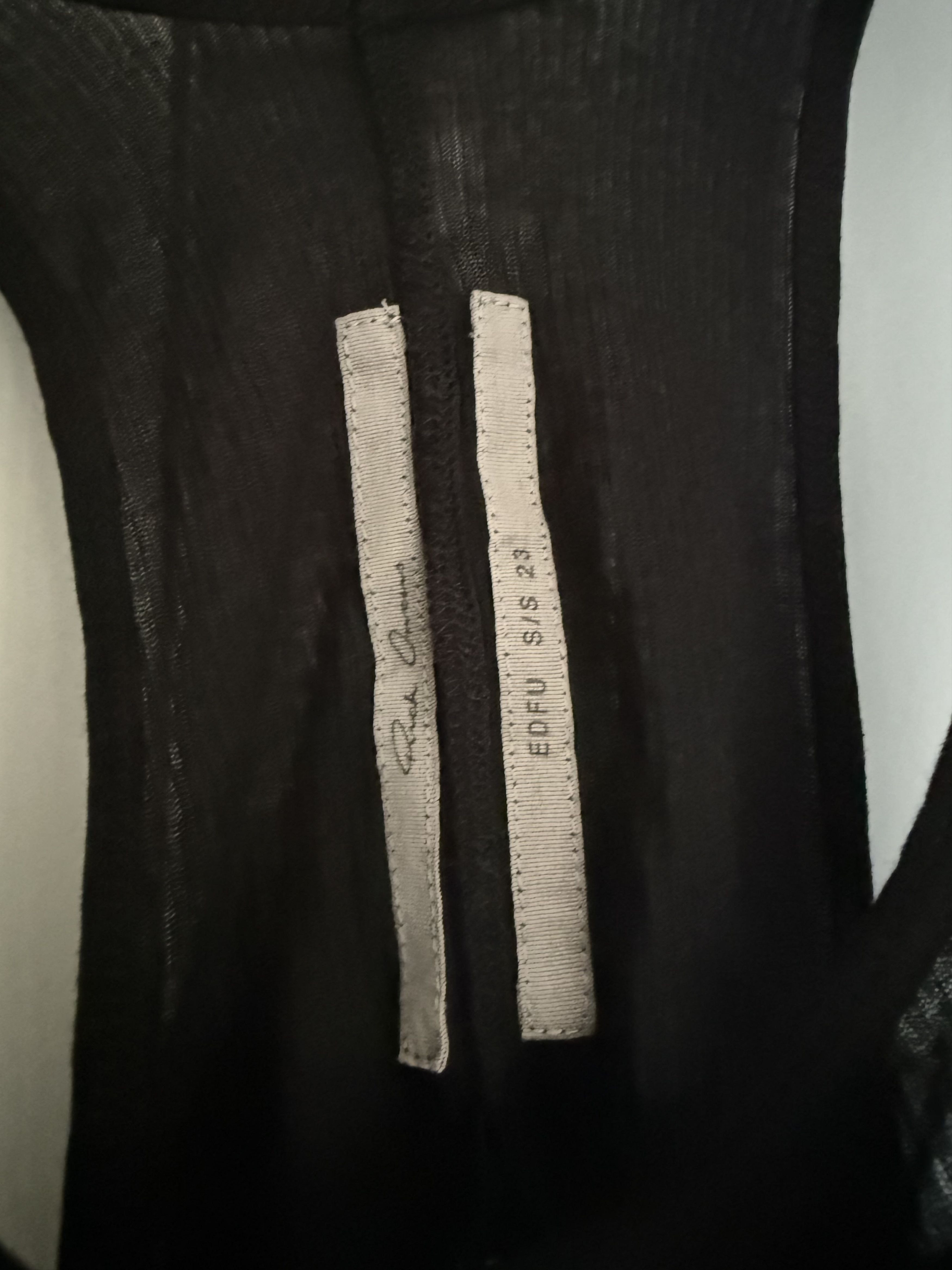 Rick Owens Rick Owens SS23 Edfu Skeletank Size US XS / EU 42 / 0 - 3 Thumbnail
