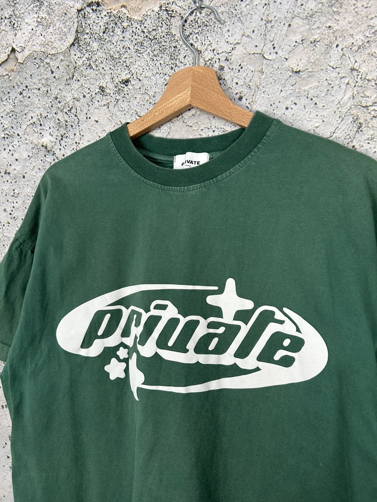 Private White V.C. Private Green Graphic Tee Baggy Boxy Fit Streetwear Skate Size US S / EU 44-46 / 1 - 2 Thumbnail