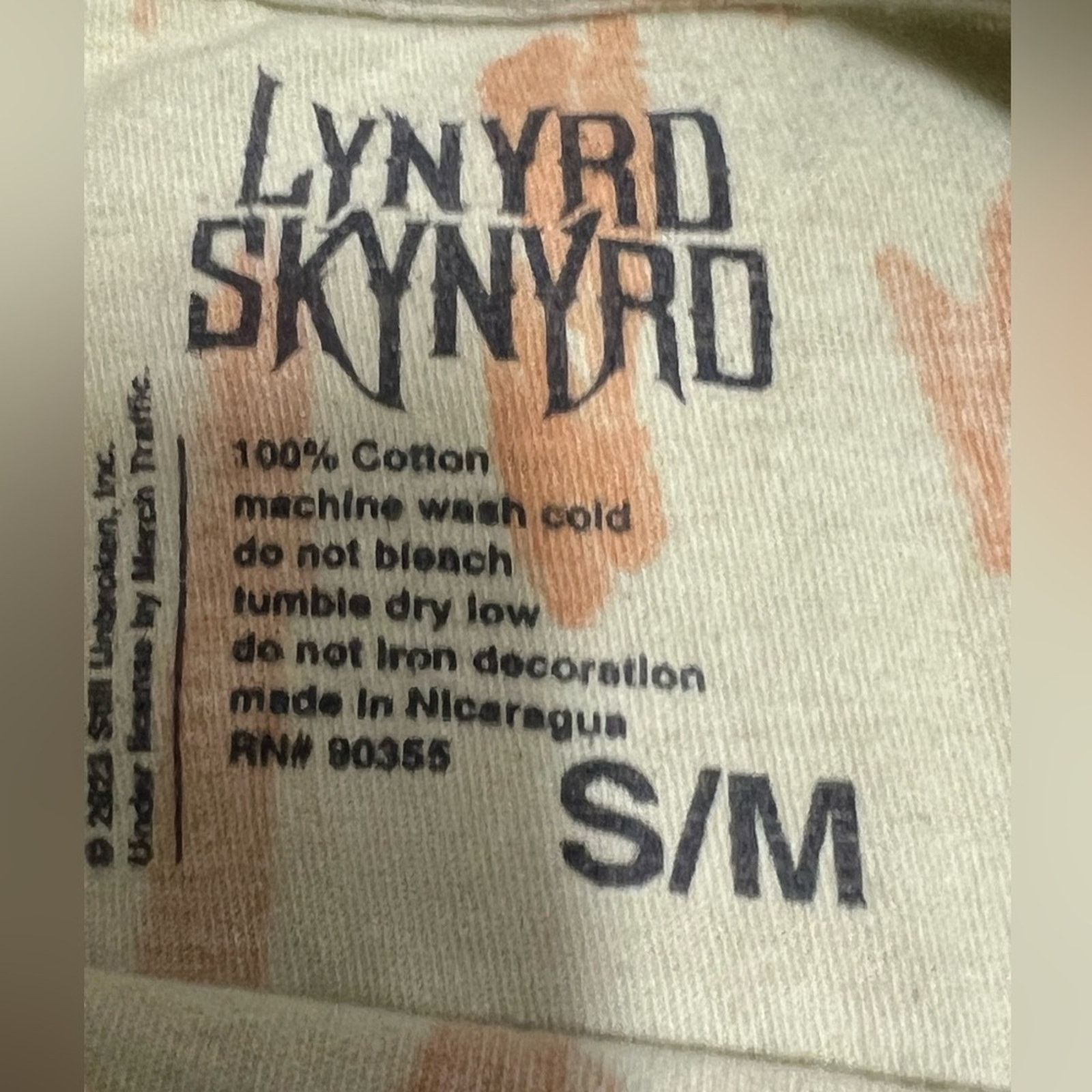 Band Tees Official Lynyrd Skynyrd Free Bird 1973 T-shirt Tie Dye Size US S / EU 44-46 / 1 - 4 Thumbnail
