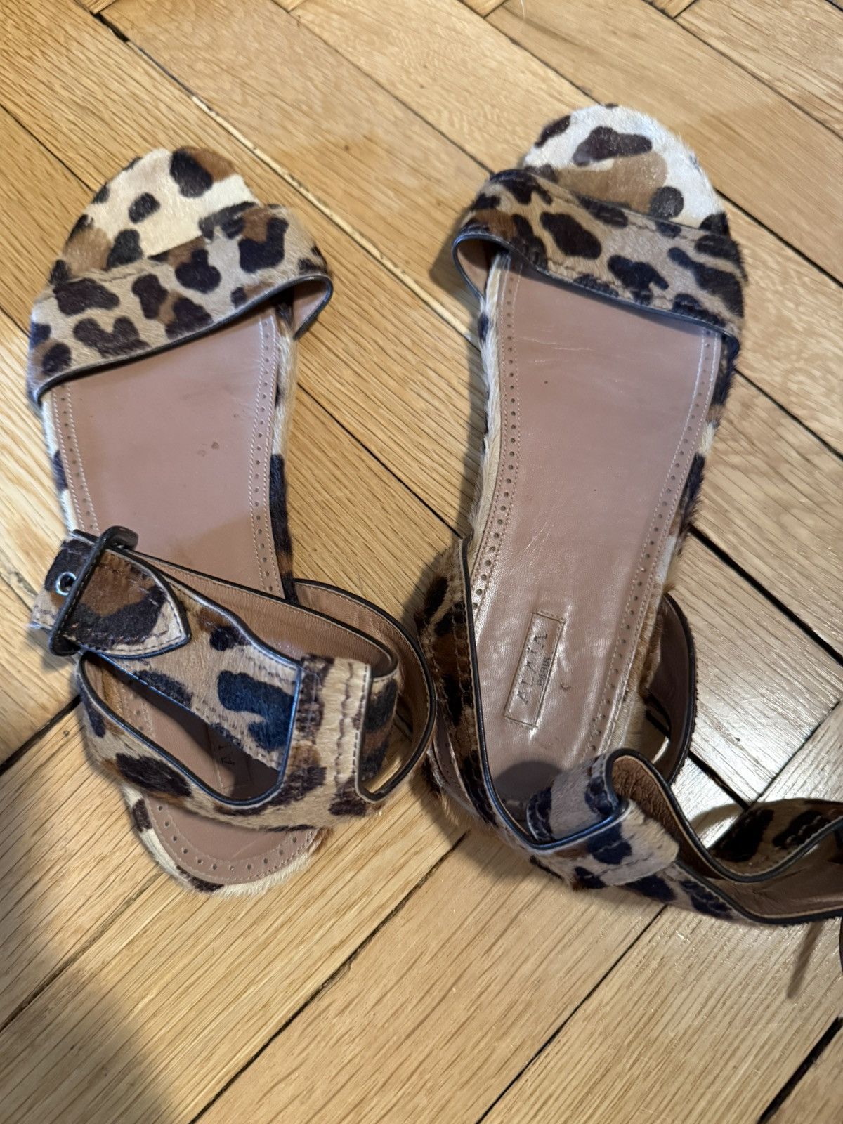 Alaia Alaia sandals size 10 leopard Size US 10 / IT 40 - 2 Thumbnail