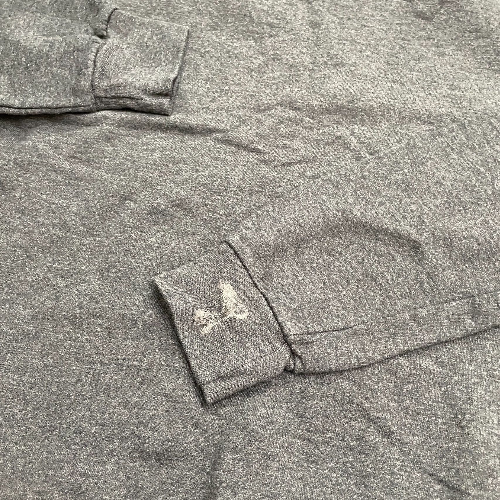Fruit Of The Loom Fruit of the Loom Pullover Hoodie Womens Small Gray Fleece Drawstring Logo Size S / US 4 / IT 40 - 4 Thumbnail