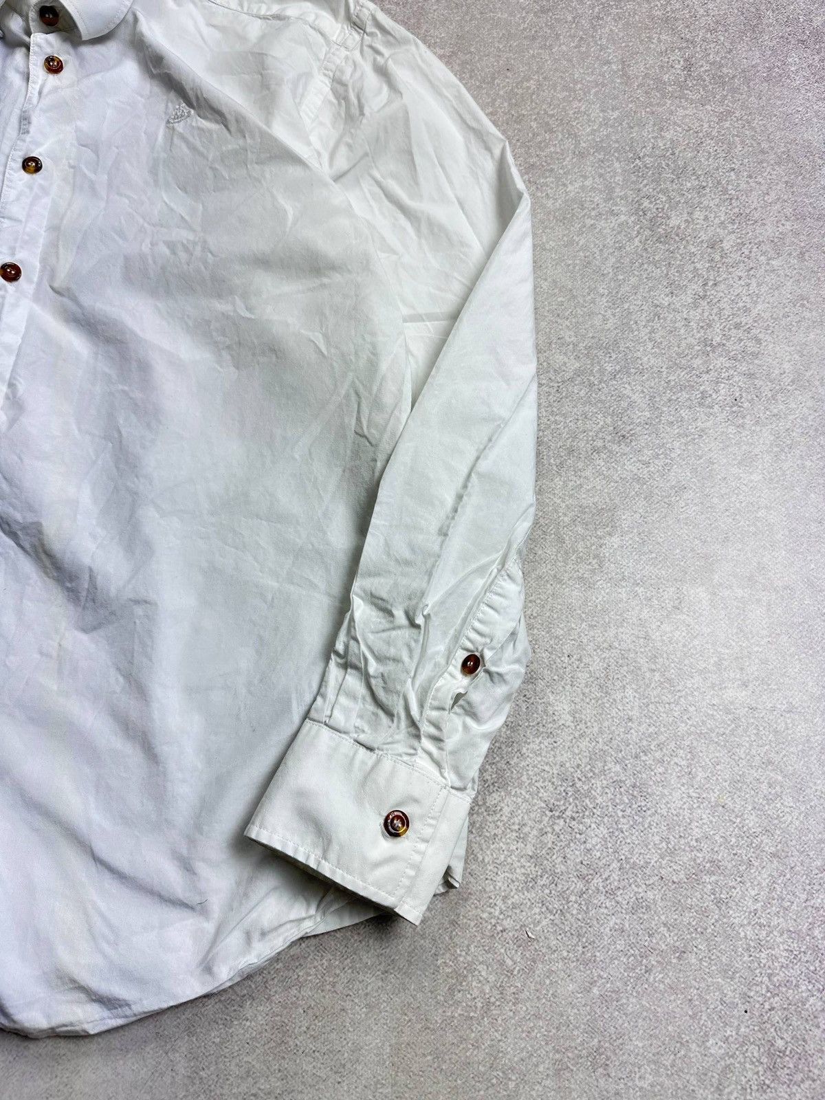 Vivienne Westwood Vintage Vivienne Westwood White Shirt M Size US M / EU 48-50 / 2 - 5 Thumbnail