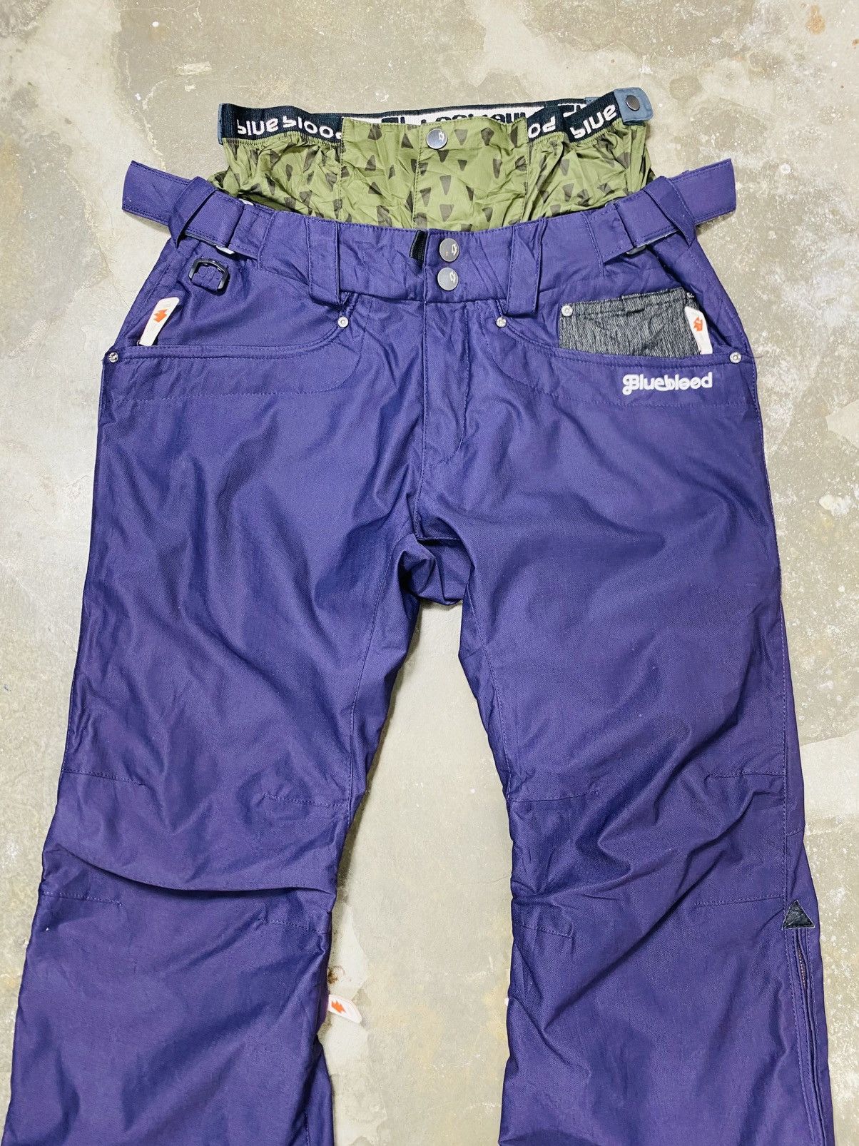 Blue Blood Blue Blood Ski Wear Snowboard Multipocket Pants Size US 32 / EU 48 - 4 Thumbnail