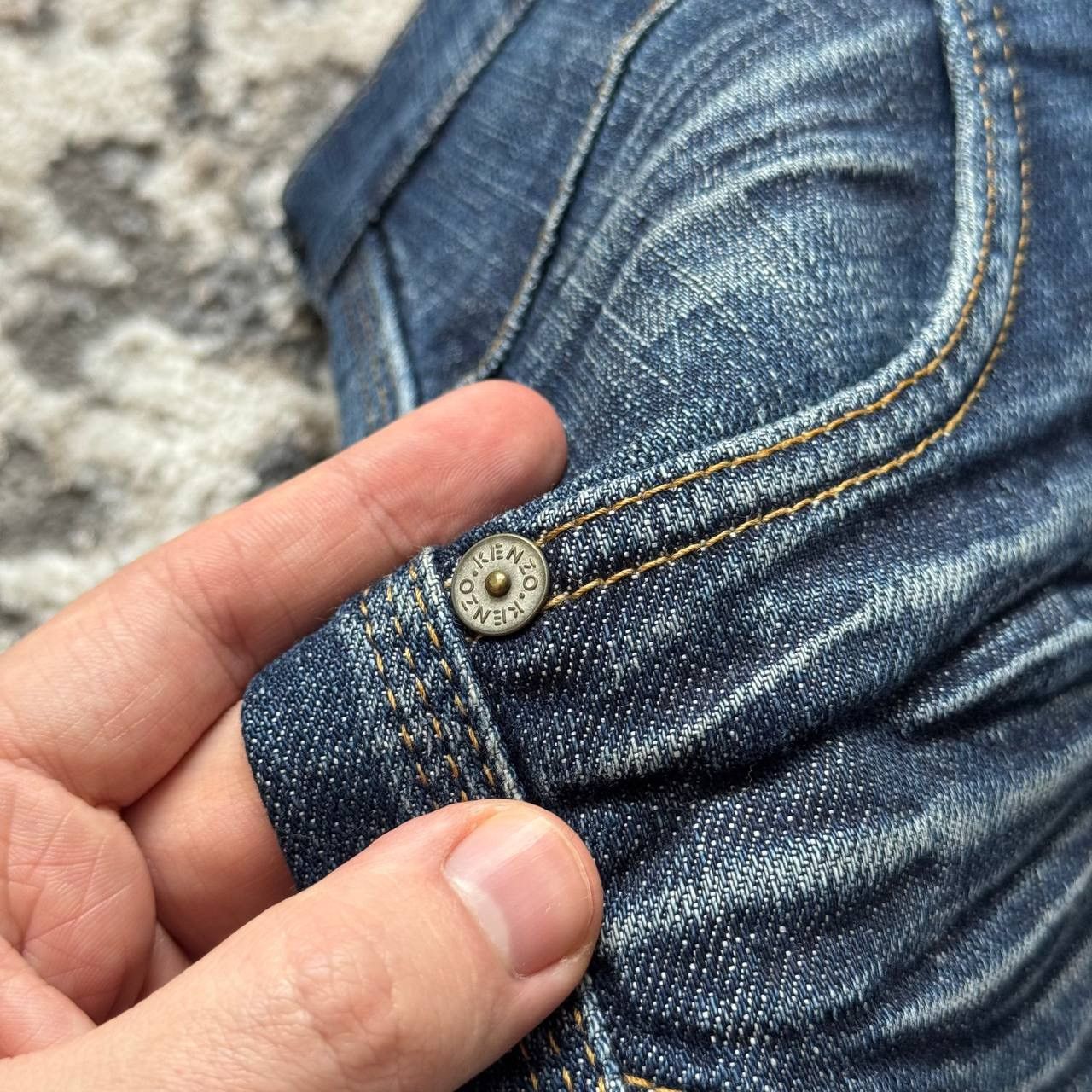 Kenzo Kenzo Vintage Denim Jeans Size 31" - 4 Thumbnail