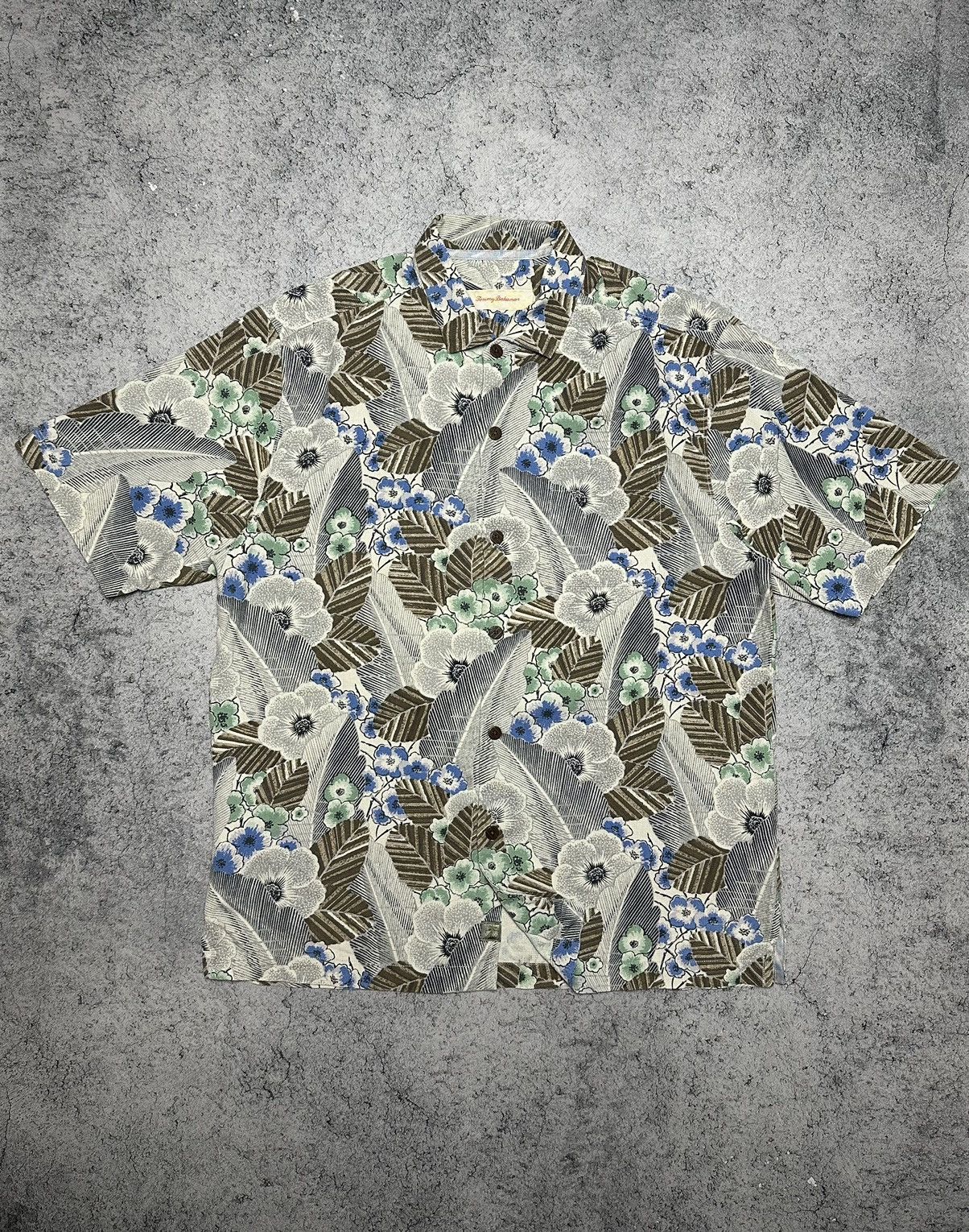 Tommy Bahama Tommy Bahama 100% Silk Hawaiian Shirt Size US M / EU 48-50 / 2 - 1 Thumbnail