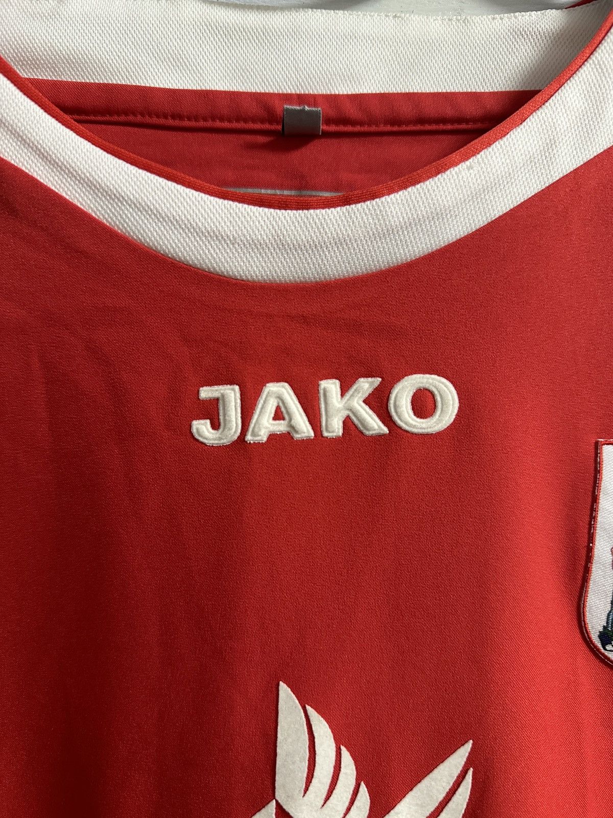 Vintage Rare Vintage Long-Sleeve Jako Barnsley Perrys Austin Size US L / EU 52-54 / 3 - 6 Thumbnail