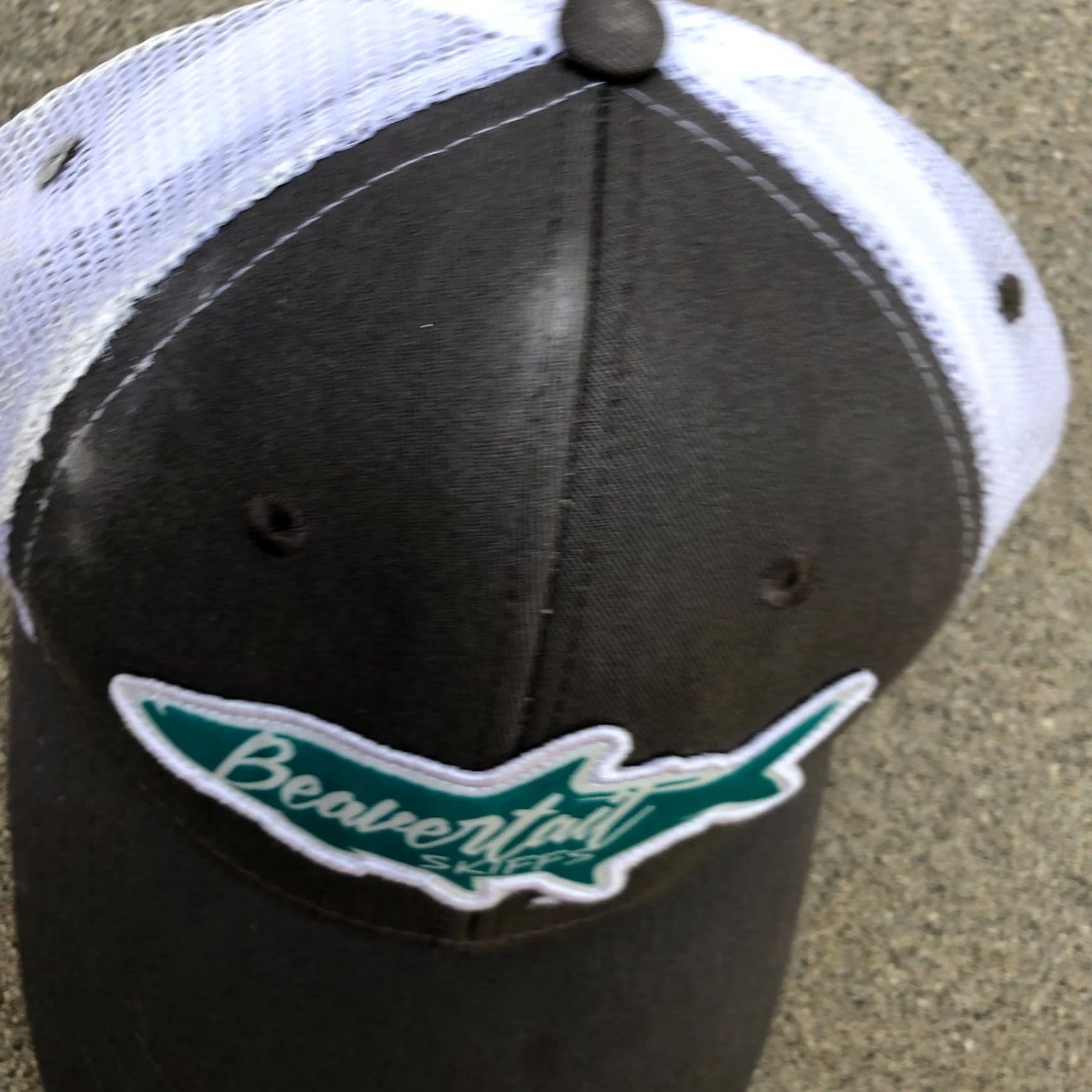 Vintage BEAVERTAIL SKIFFS Trucker Hat Men One Size Snapback Grey Size ONE SIZE - 3 Thumbnail
