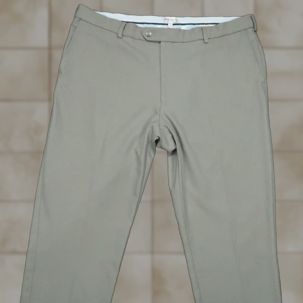 Peter Millar Peter Millar Pants Men 38x32 Gray Chino Lightweight Regular Straight Front Pockets Summer Rocking? Size US 38 / EU 54 - 1 Thumbnail