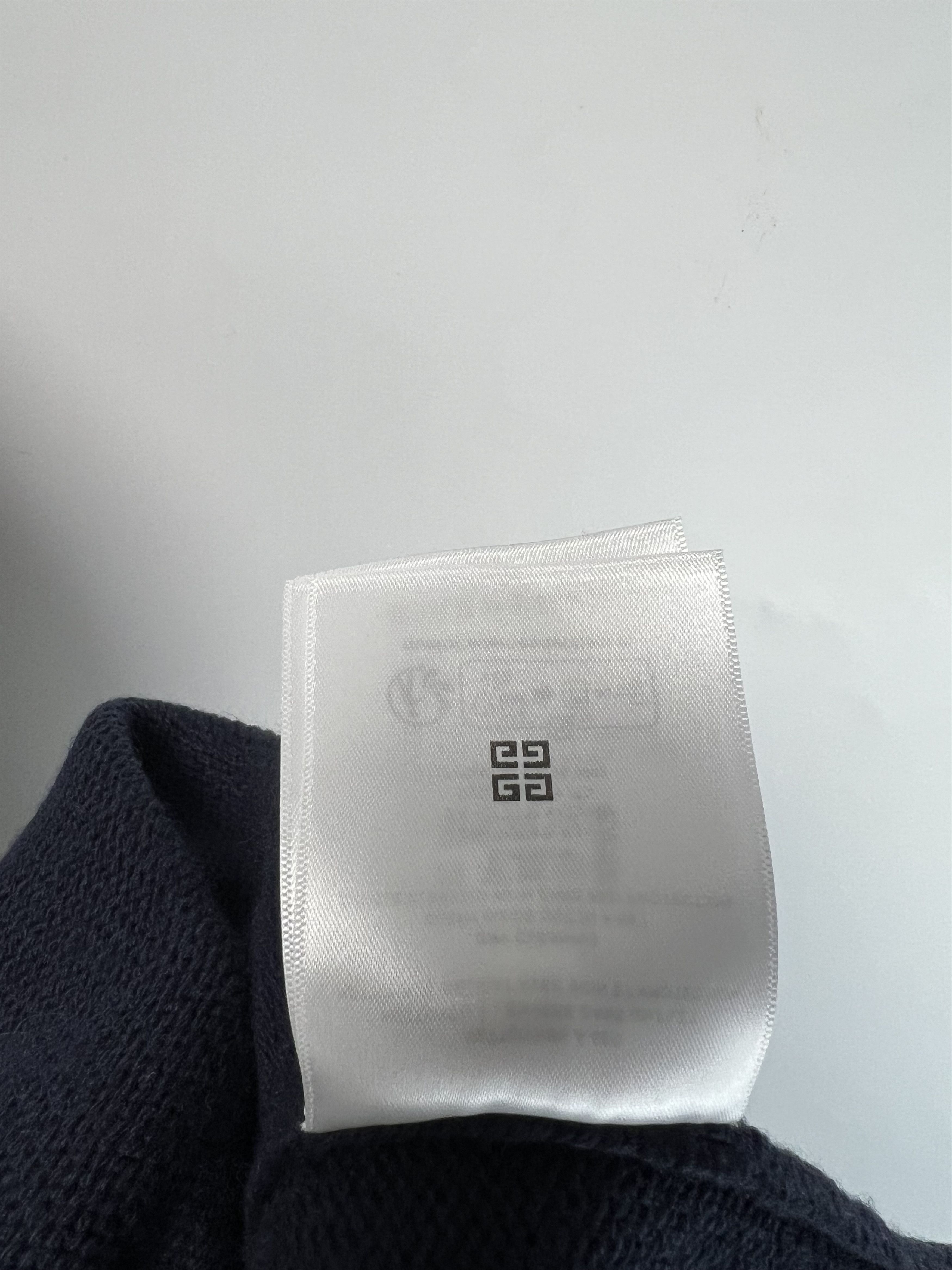 Givenchy Givenchy Wool Cashmere Crew Neck Knit Sweater Big Logo Size US S / EU 44-46 / 1 - 16 Thumbnail