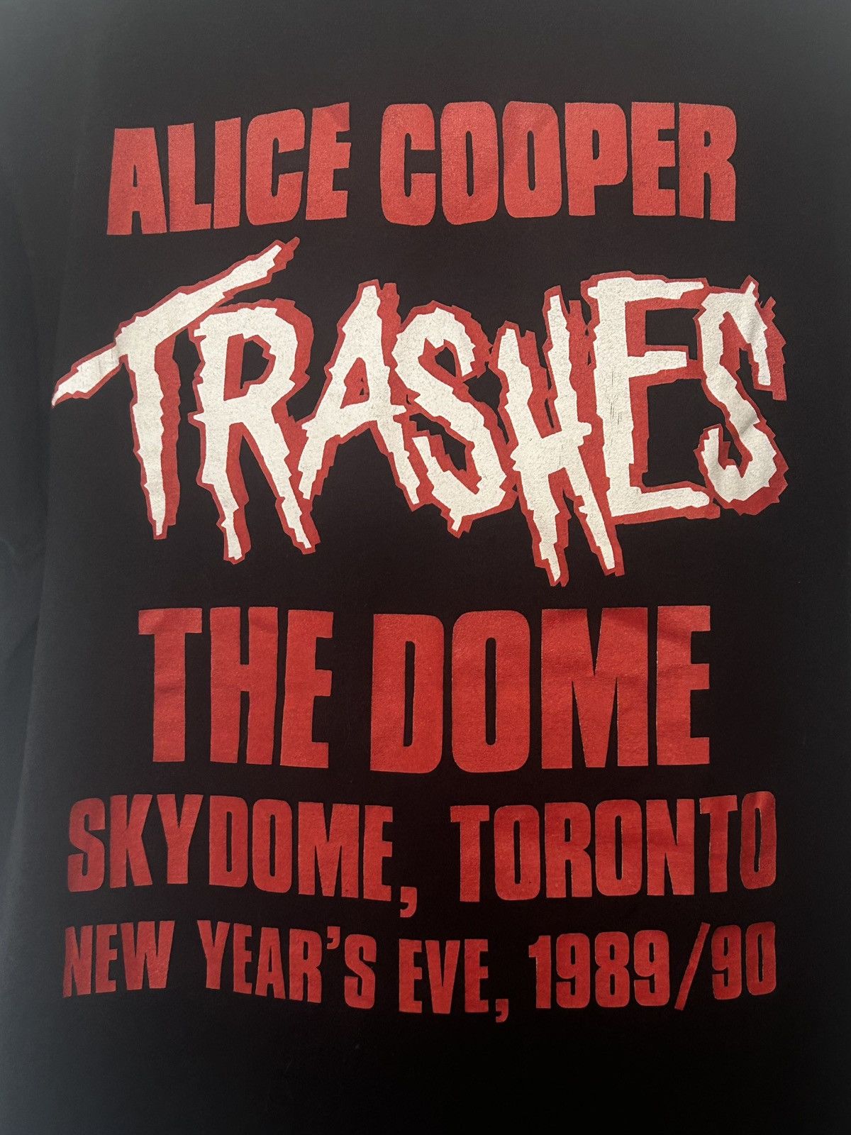 Vintage 1989 Alice Cooper Tour Tee Size US M / EU 48-50 / 2 - 4 Thumbnail