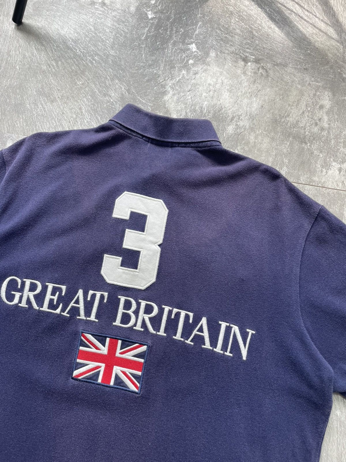 Polo Ralph Lauren Vintage Polo Ralph Lauren Great Britain Big logo Chief Keef Size US L / EU 52-54 / 3 - 8 Thumbnail