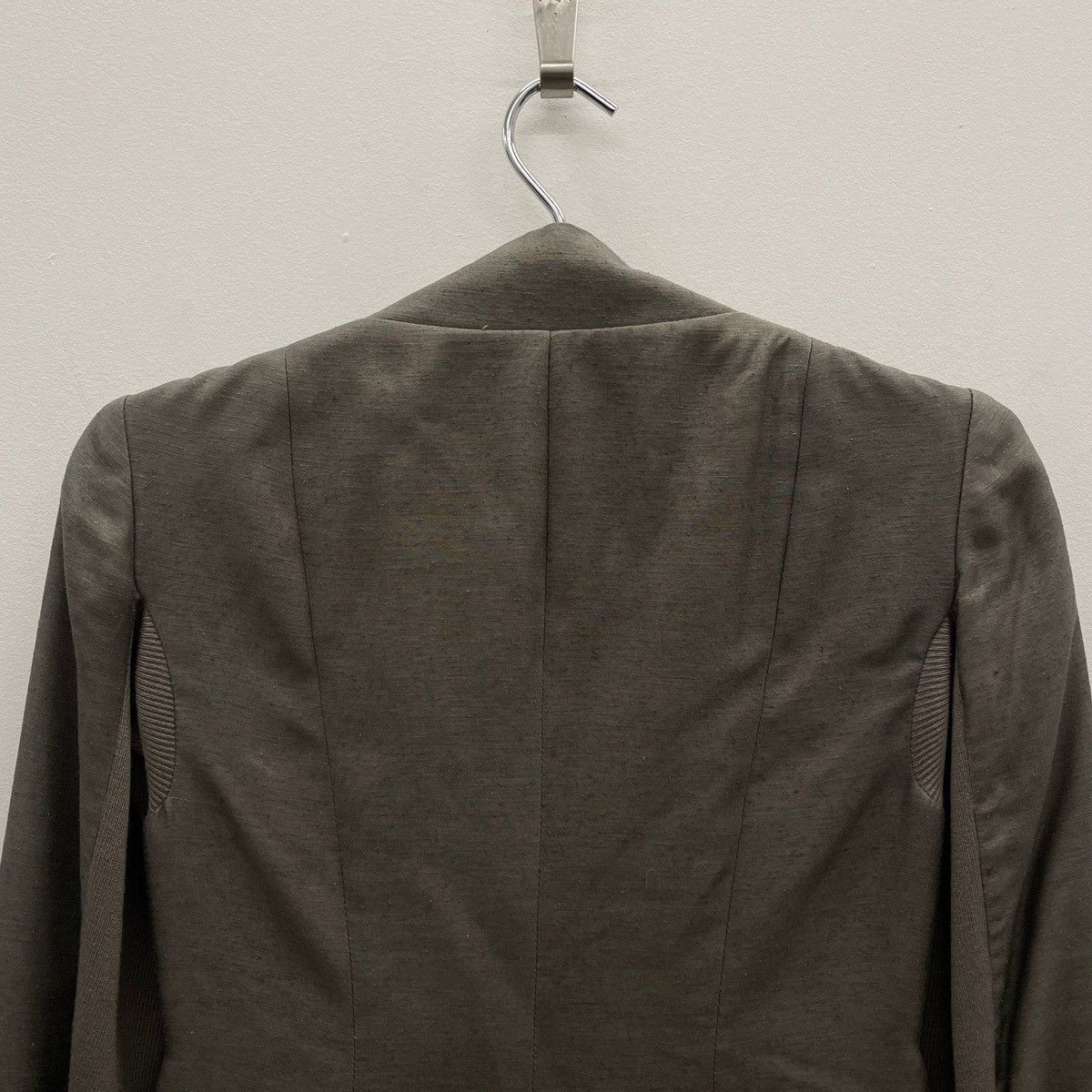 Rick Owens FW06 Rick Owens “DUSTOLATOR” High Neck Buttoned Jacket Size S / US 4 / IT 40 - 7 Thumbnail