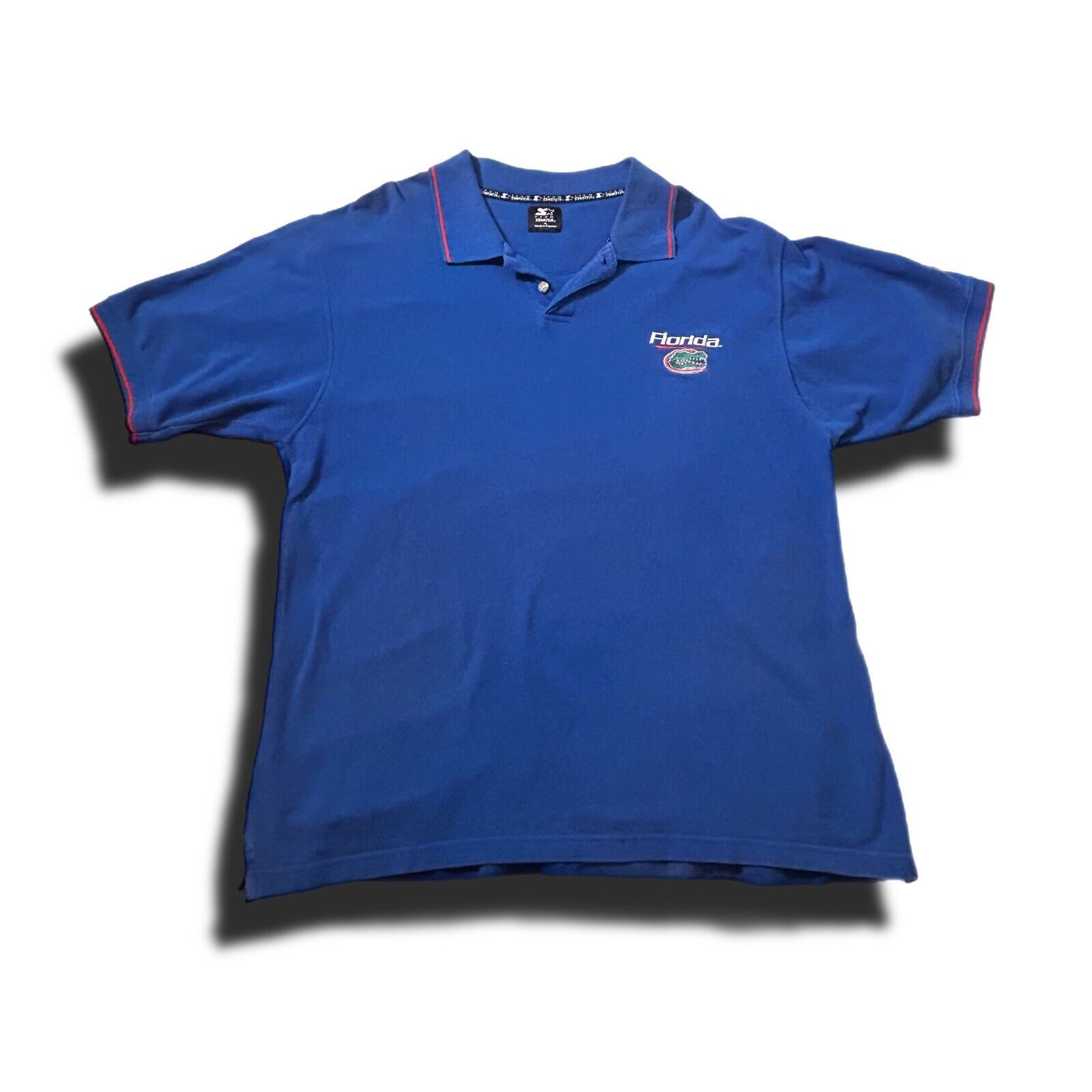 Starter Vintage Florida Gators Polo Mens XL Starter Size US XL / EU 56 / 4 - 1 Thumbnail