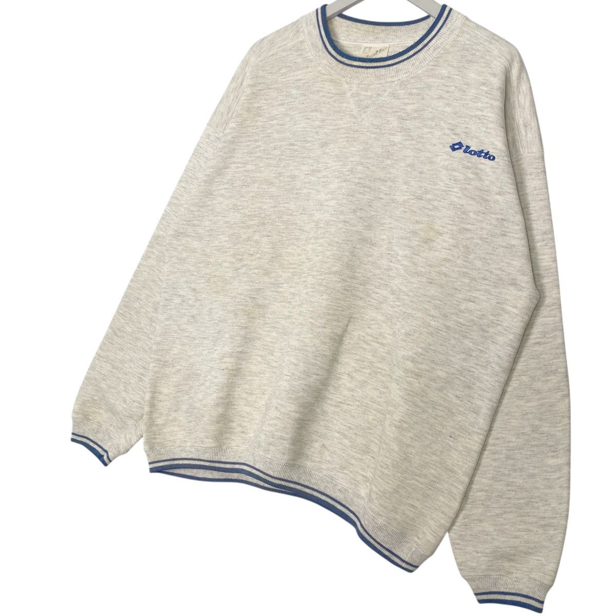 Other Vintage Lotto Sweatshirt Crewneck Smal Logo Embroidered Gray Size US L / EU 52-54 / 3 - 2 Thumbnail