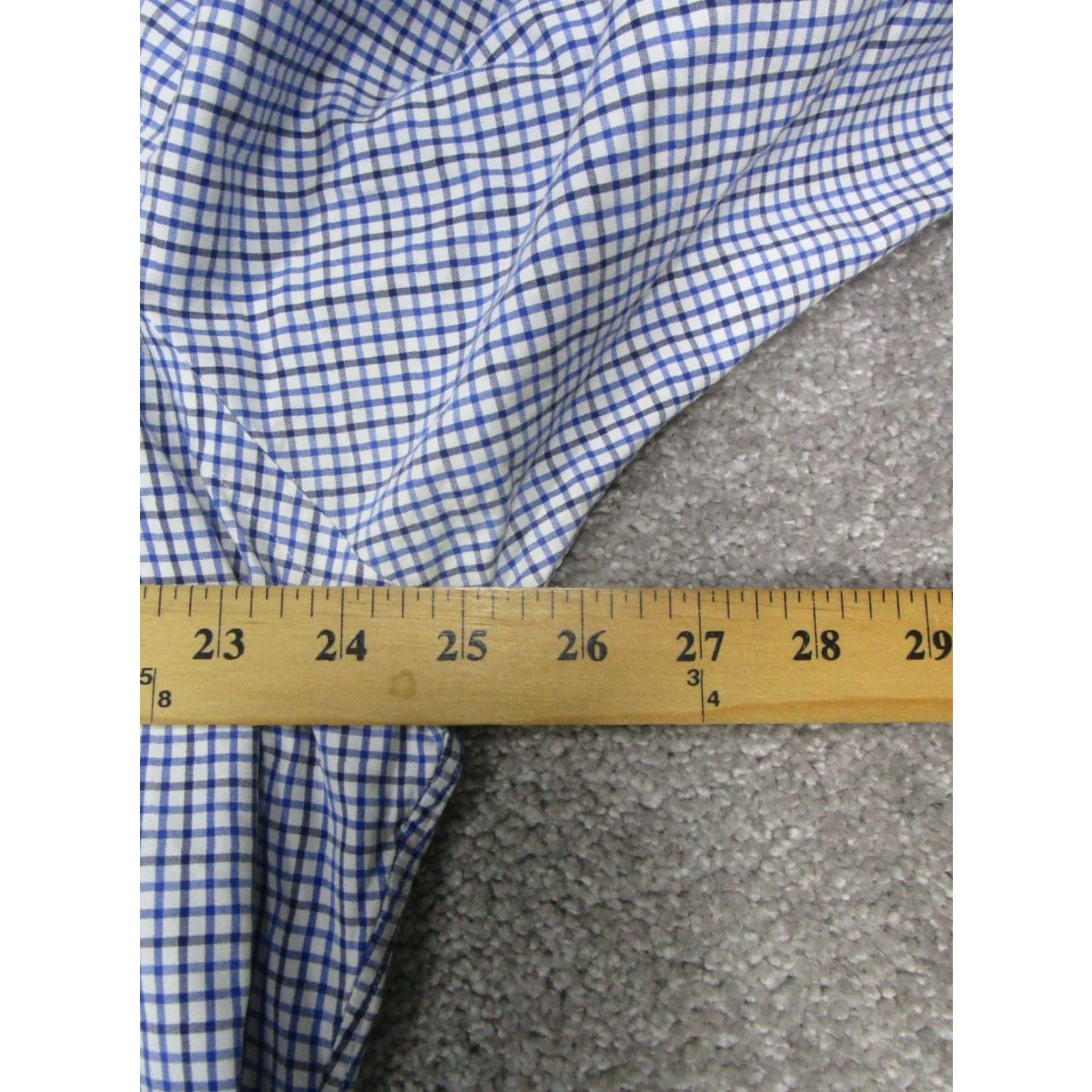 Ralph Lauren Ralph Lauren Shirt Mens XL Blue Cotton Button-Up Oxford Check Size US XL / EU 56 / 4 - 6 Thumbnail