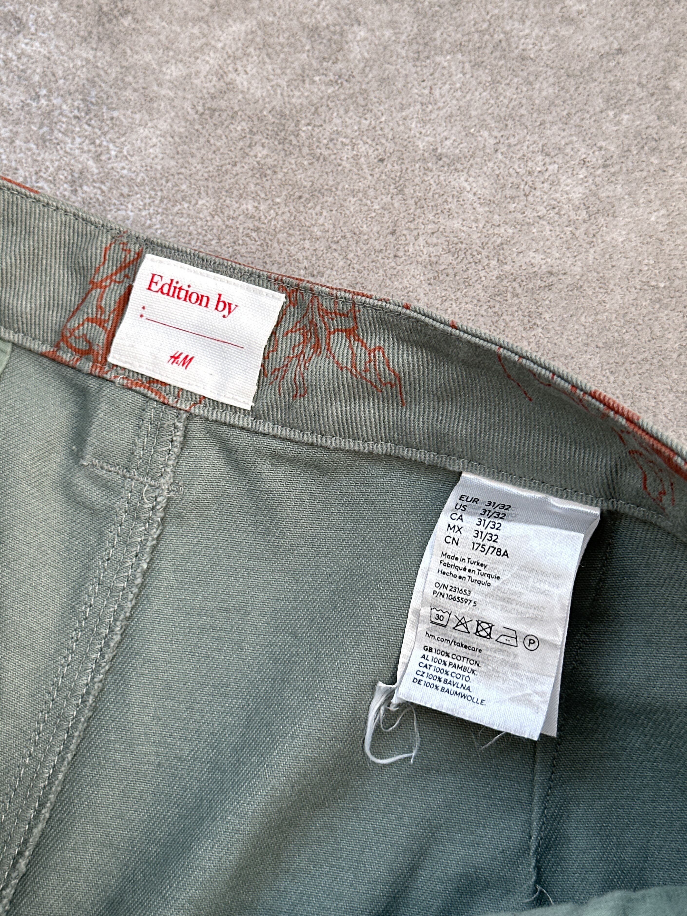 H&M H&M Japanese Style Cargo Pants Size US 32 / EU 48 - 6 Thumbnail