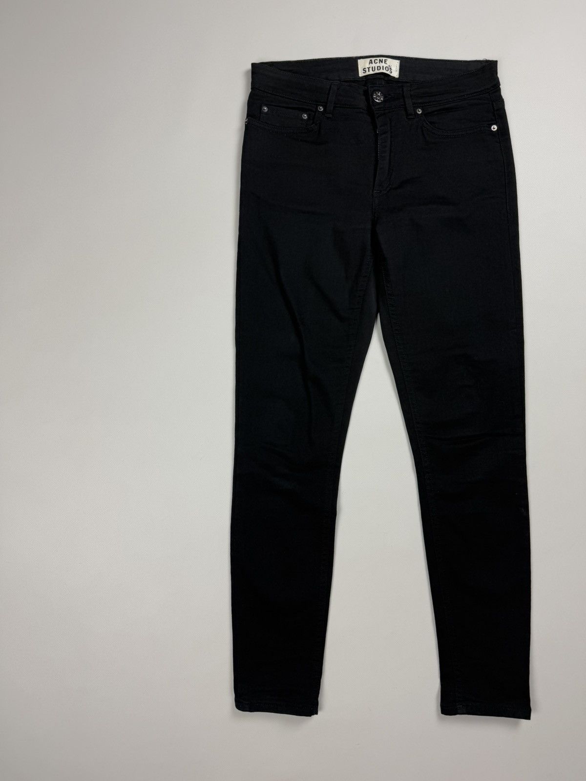 Acne Studios Acne Studios Skin 5 Lacey Black Ladies Skinny Denim Jeans Size 28" / US 6 / IT 42 - 2 Thumbnail