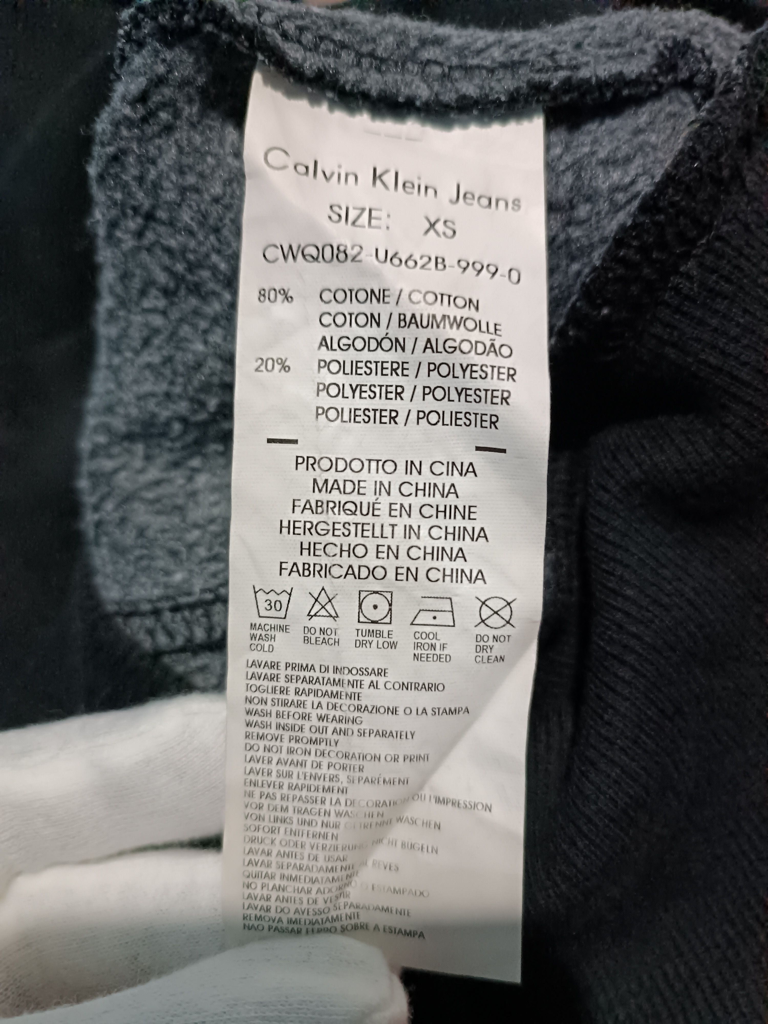 Calvin Klein × Calvin Klein 205W39NYC ⚡Rare⚡Calvin Klein Sweatshirt Turtleneck Size XS / US 0-2 / IT 36-38 - 10 Thumbnail
