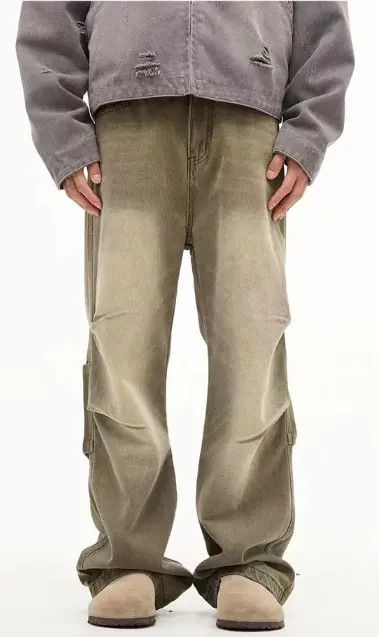 Japanese Brand Riyo American retro high street distressed casual jeans Size US 32 / EU 48 - 7 Thumbnail