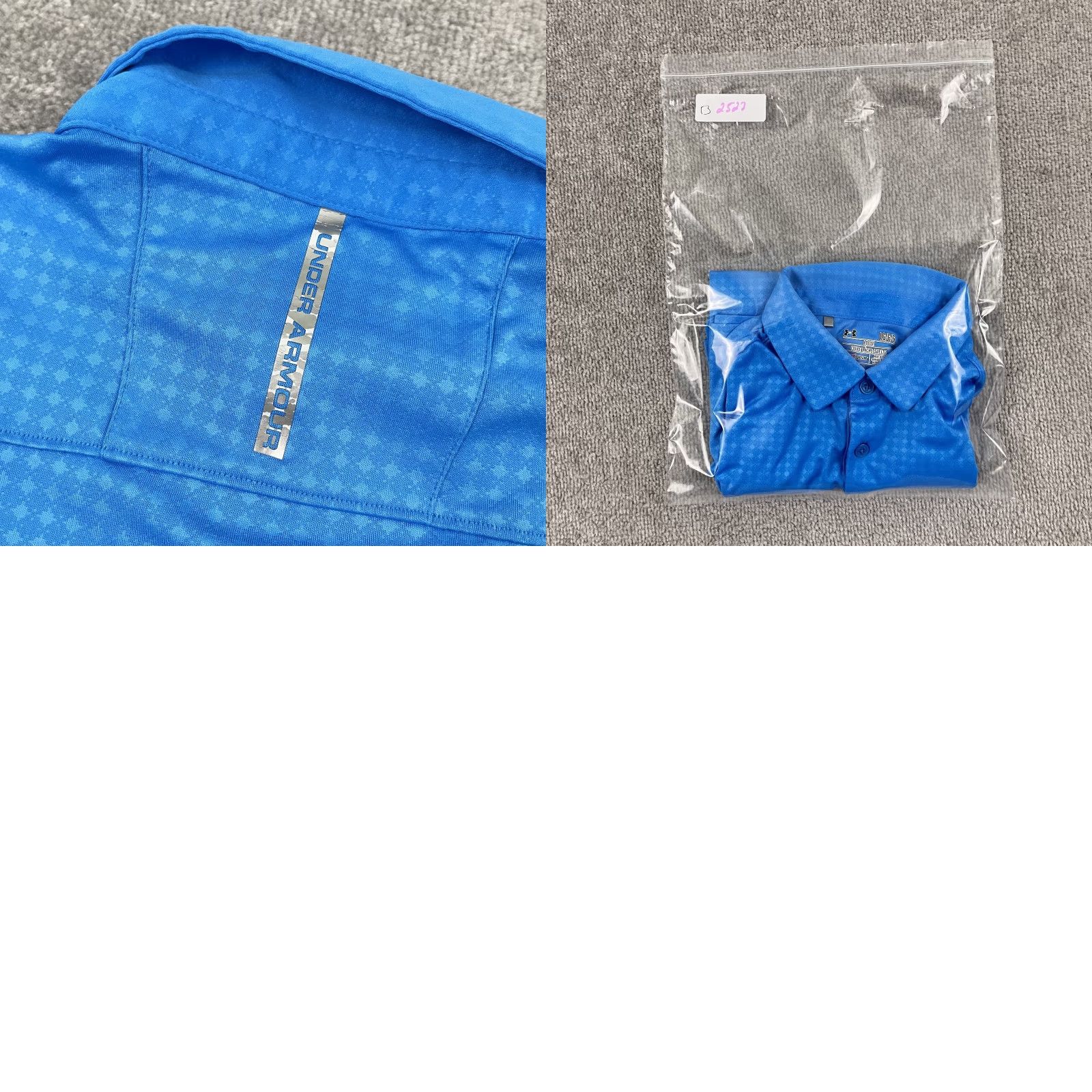 Under Armour Under Armour Polo Shirt Mens Large Blue Golf Coldblack HeatGear S/S Polo Shirt Regular Blue Size US L / EU 52-54 / 3 - 8 Thumbnail