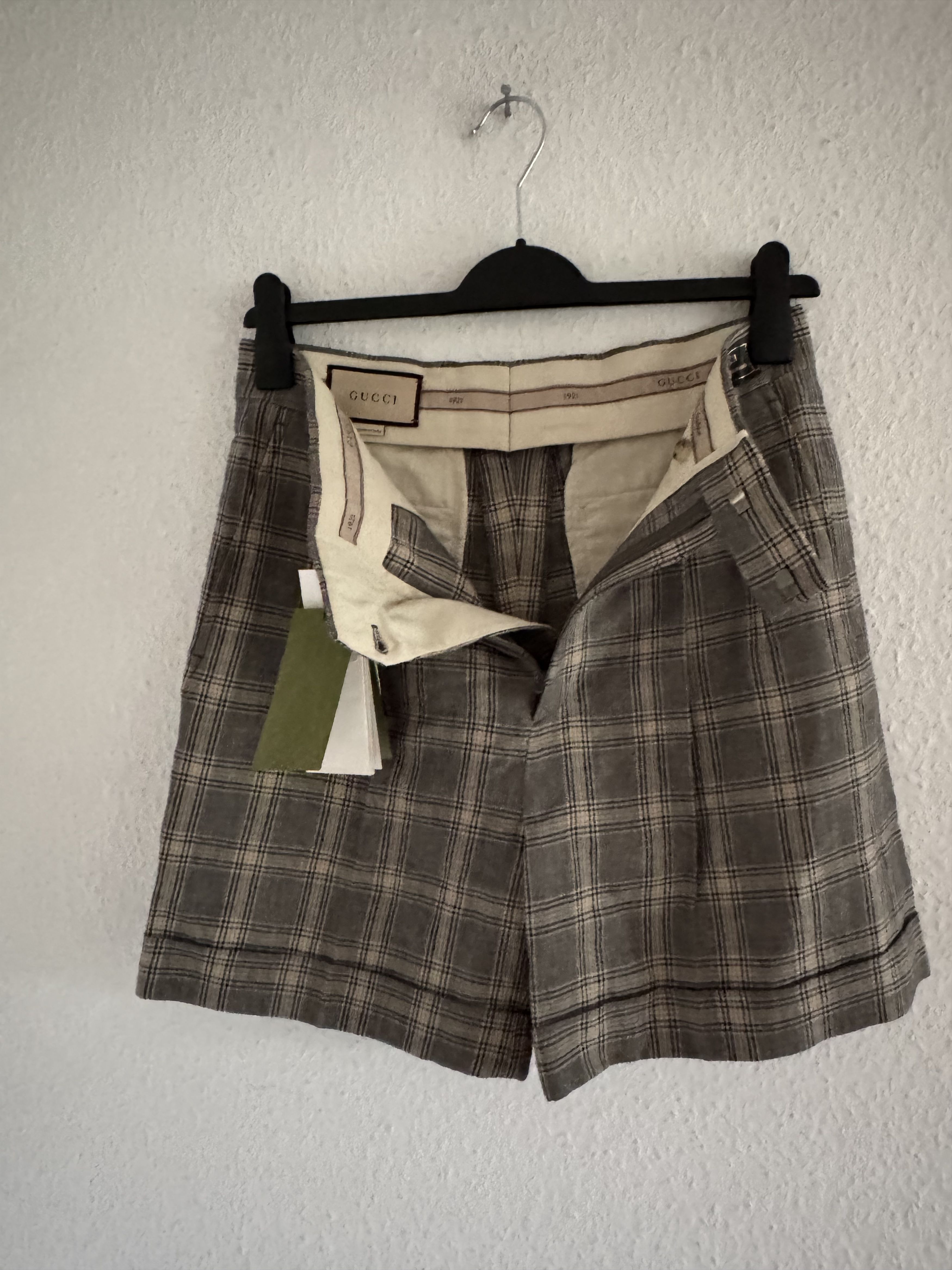 Gucci Prince of Wales Linen Short Size US 30 / EU 46 - 8 Thumbnail
