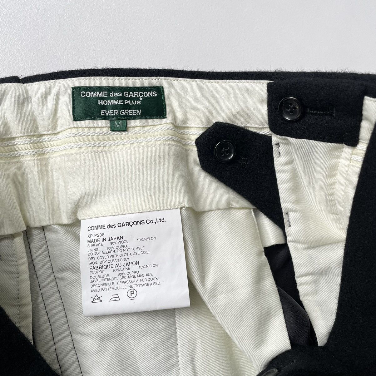 Comme des Garcons A/W 05 Side Stripe Heavy Wool Trouser Size US 32 / EU 48 - 5 Thumbnail