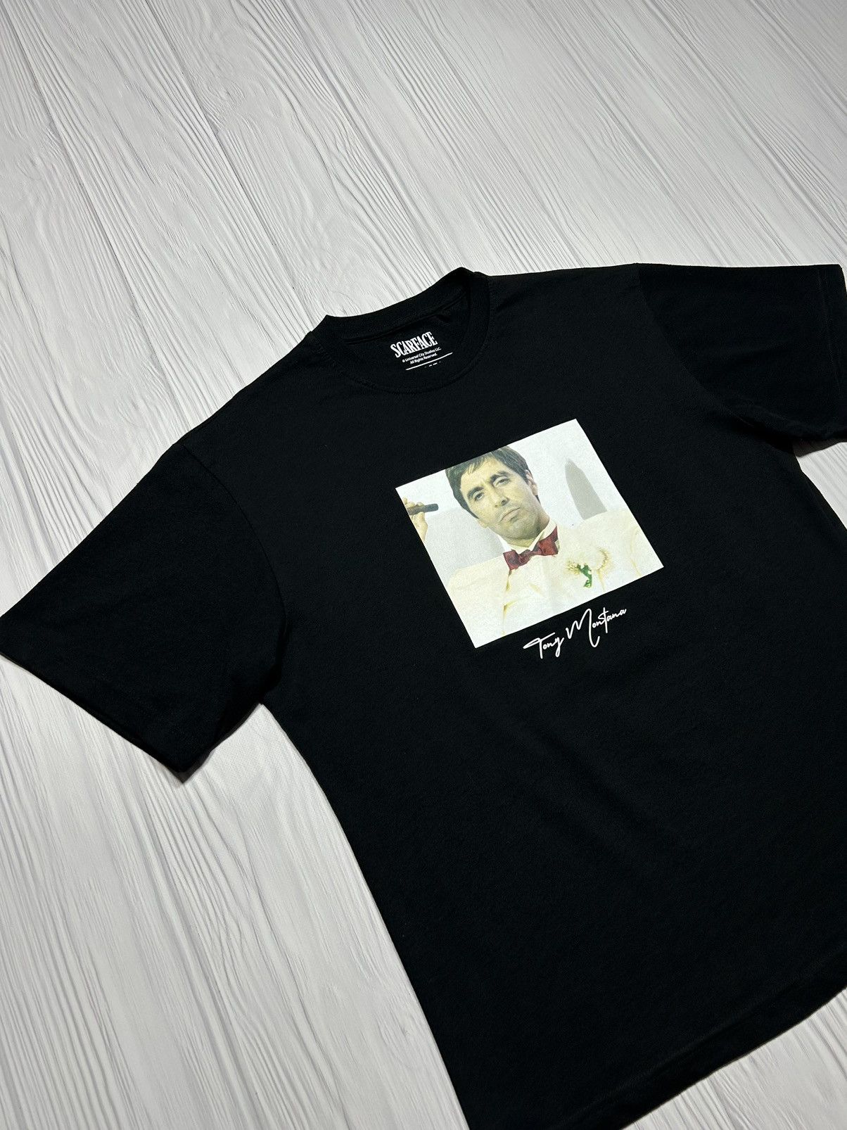 Vintage Scarface Tony Montana Big Logo T-Shirt Size US M / EU 48-50 / 2 - 4 Thumbnail