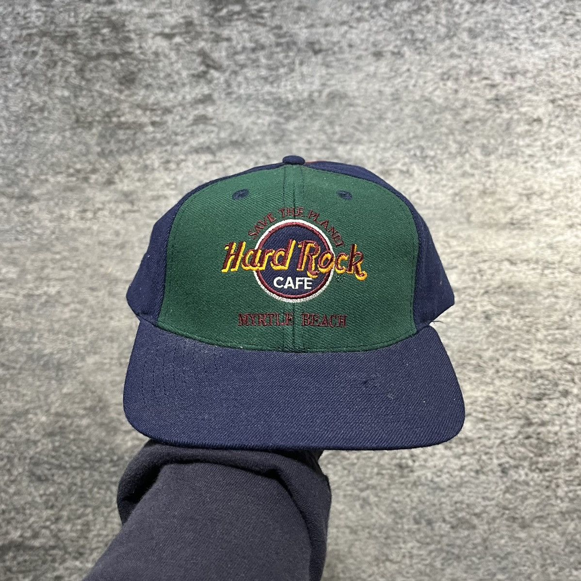 Hard Rock Cafe Vintage 90s Hard Rock Cafe Myrtle Beach Hat Snapback Size ONE SIZE - 1 Thumbnail