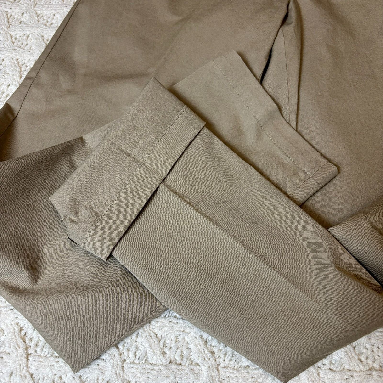 Lardini Lardini Men's Pants Sz 50 IT Beige Cotton Blend Chino Trouse Size US 40 / EU 56 - 7 Thumbnail